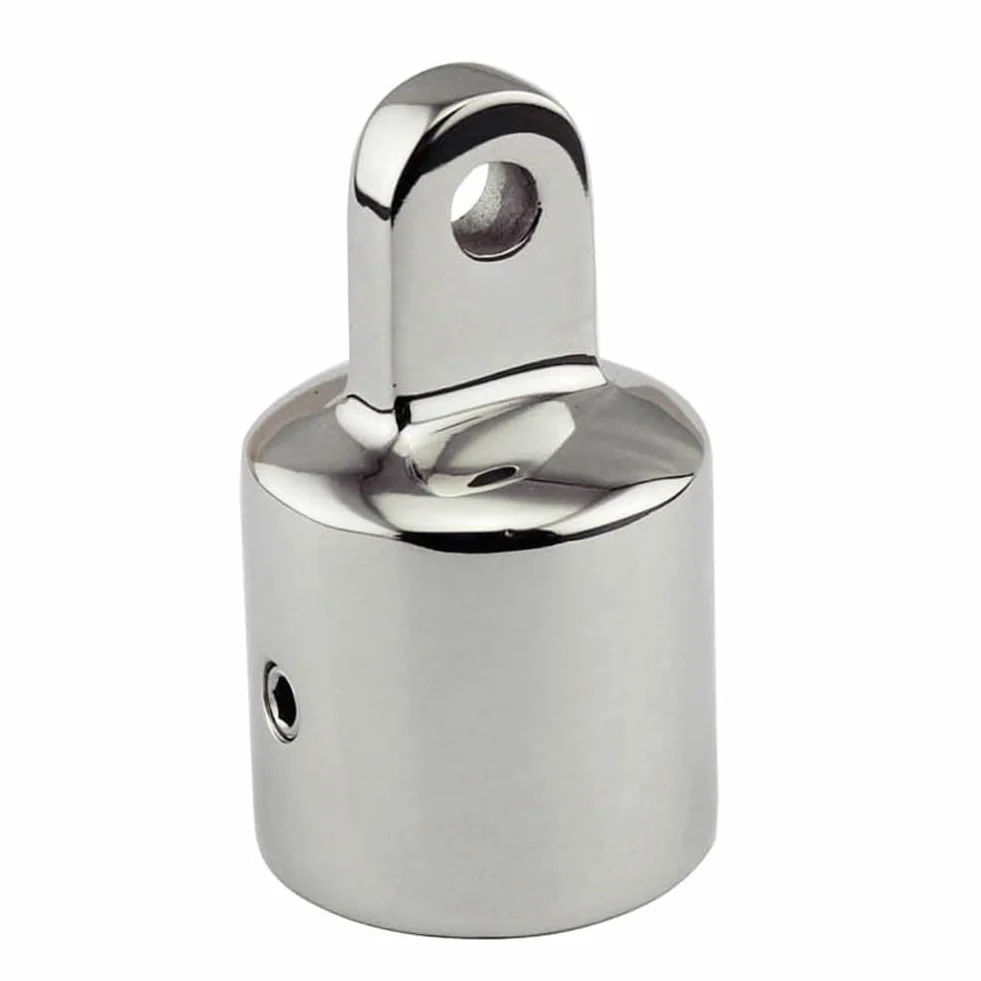 Tapa de extremo de ojo de acero inoxidable 316 para toldo de barco 22 mm