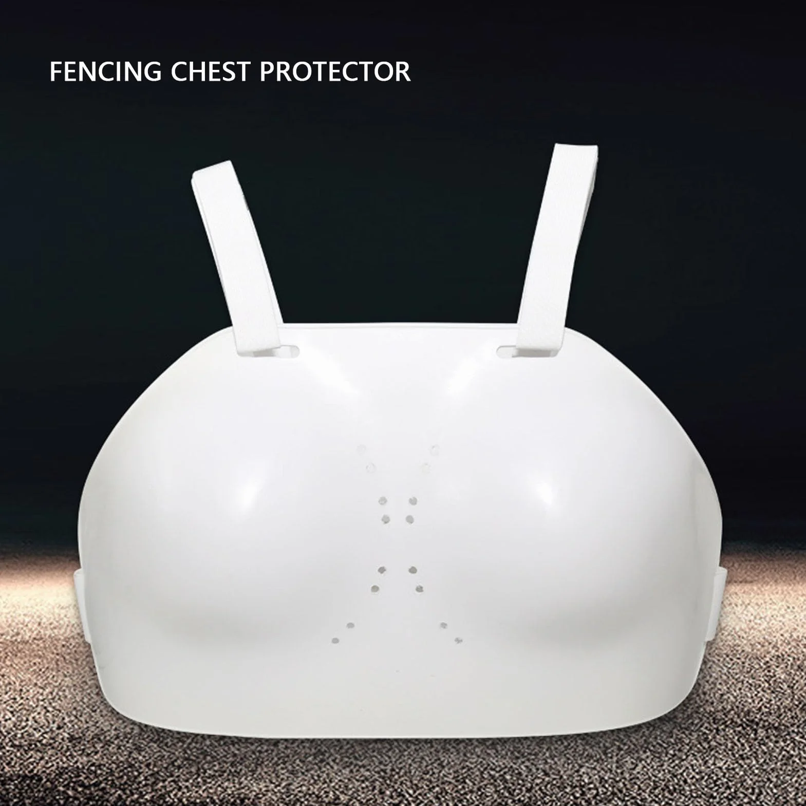 Protector de Pecho de Esgrima de PVC Ligero para Voleibol