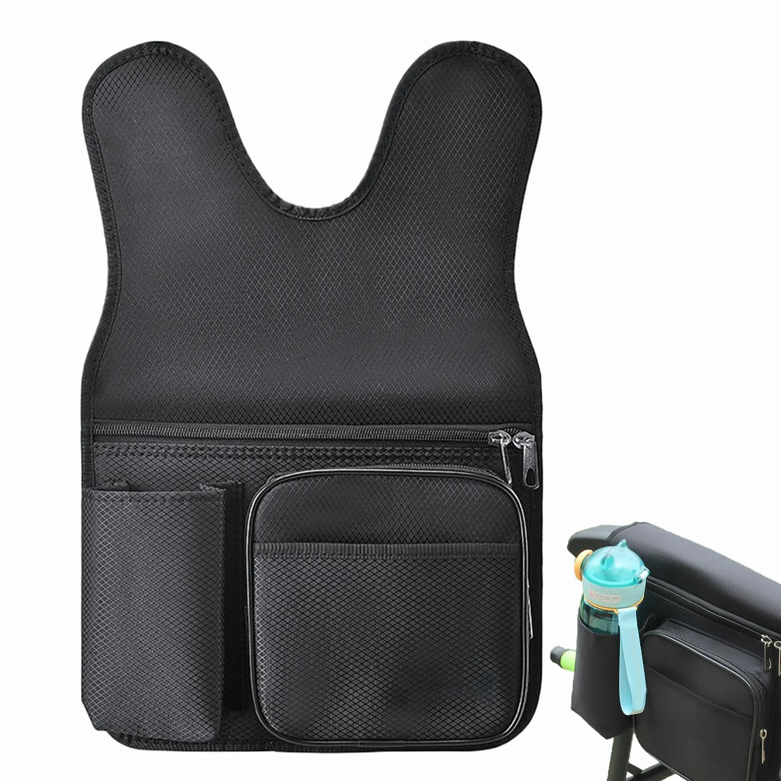 Bolsa lateral para silla de playa de tela Oxford engrosada resistente al agua