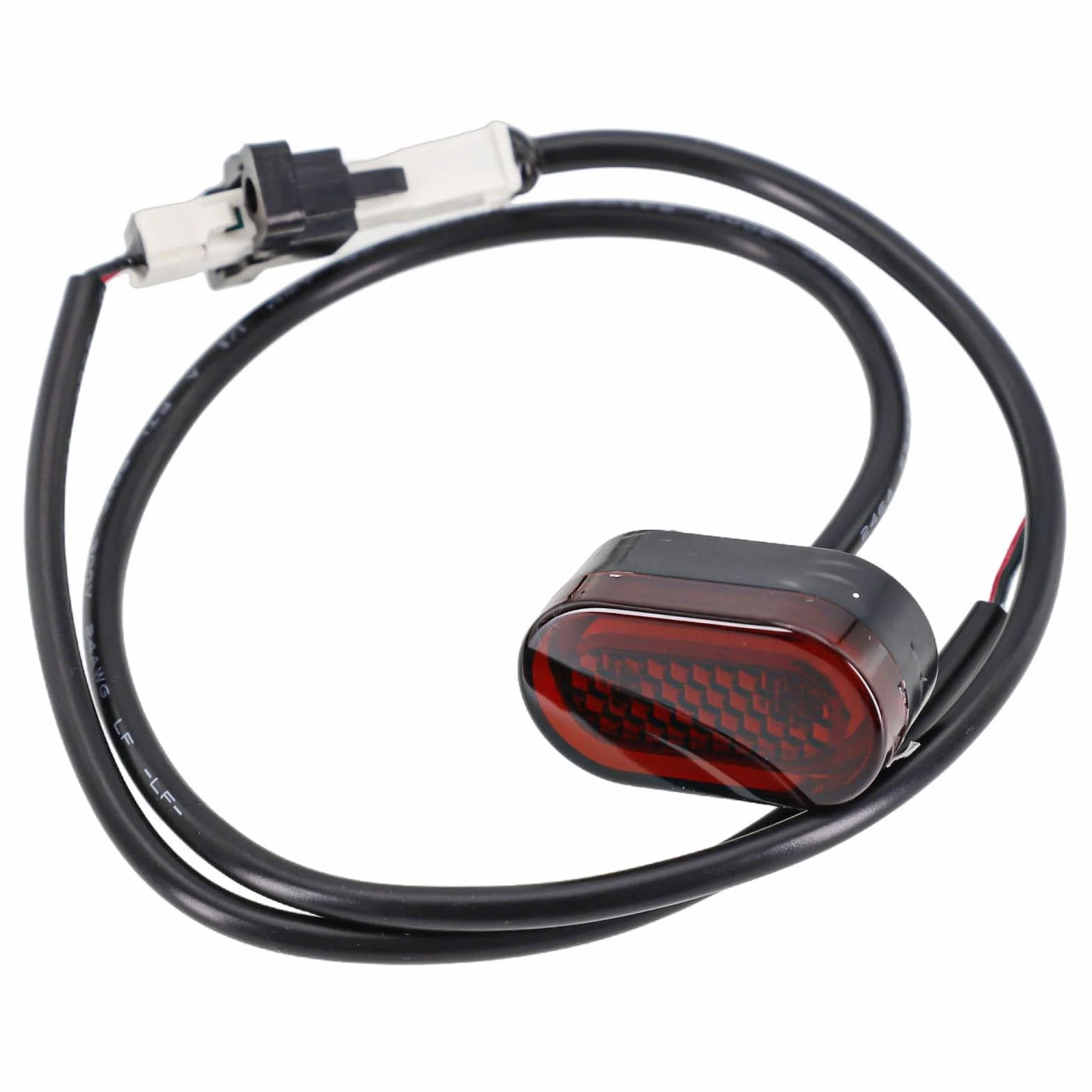 Xiaomi Pro Kit de luz de freno trasera con hebilla de cable de batería y línea de alimentación de 18 cm para scooter eléctrico