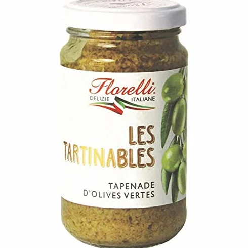 Florelli Tapenade de aceitunas verdes