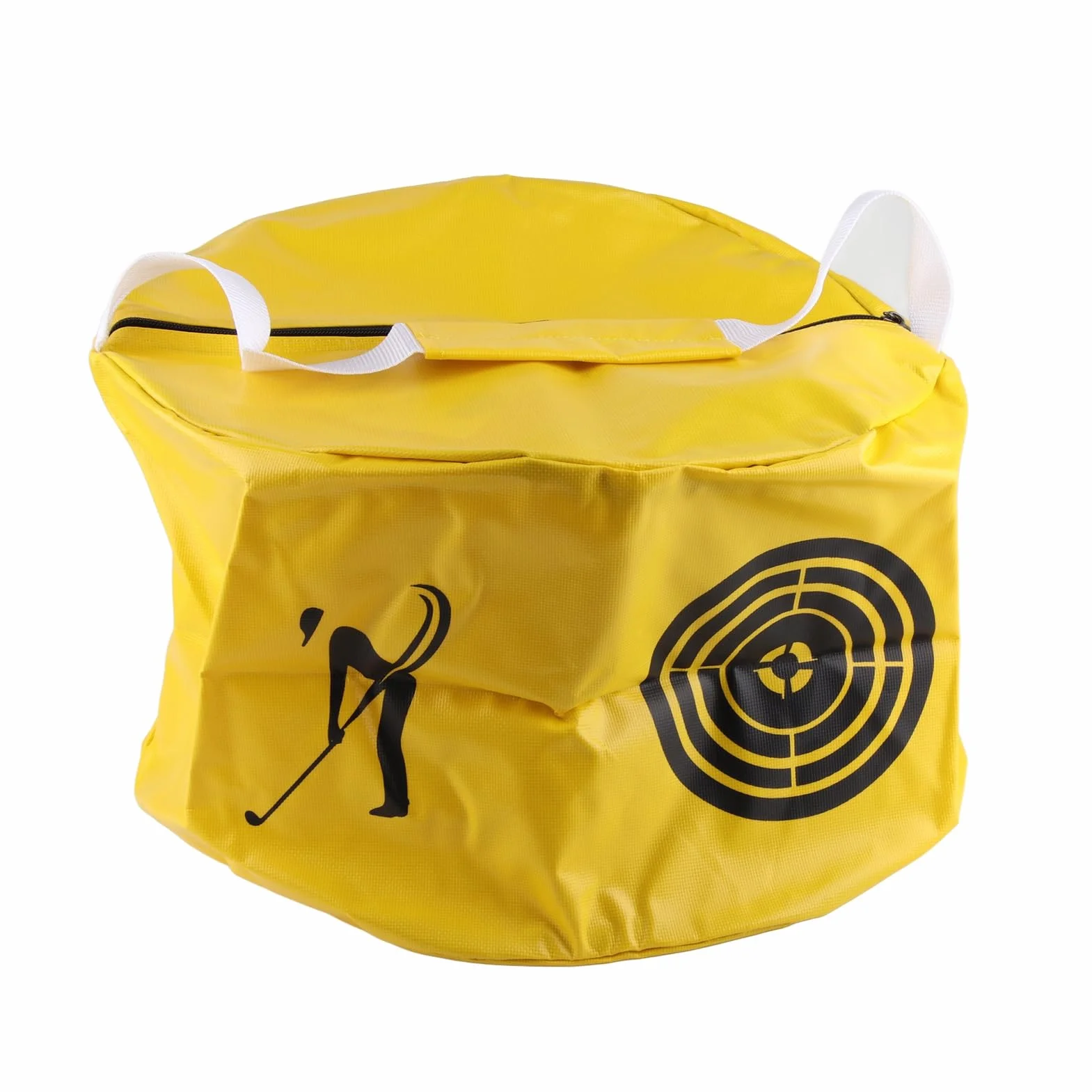 Bolsa de Impacto para Golf, Entrenador de Swing para Corregir Postura, Equipo de Práctica Portátil, Amarillo