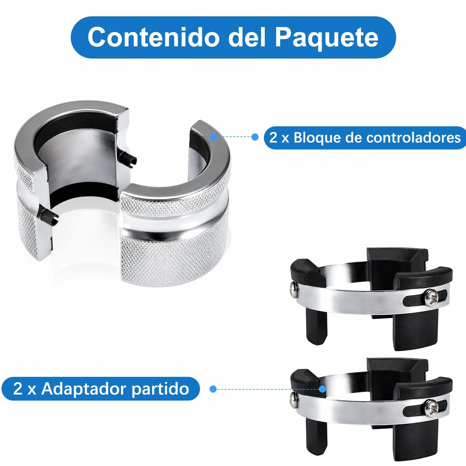 Fork Seal Driver 30-45 mm, Retenes Horquilla Moto de Acero al Carbono con 2 Anillos de Sellado