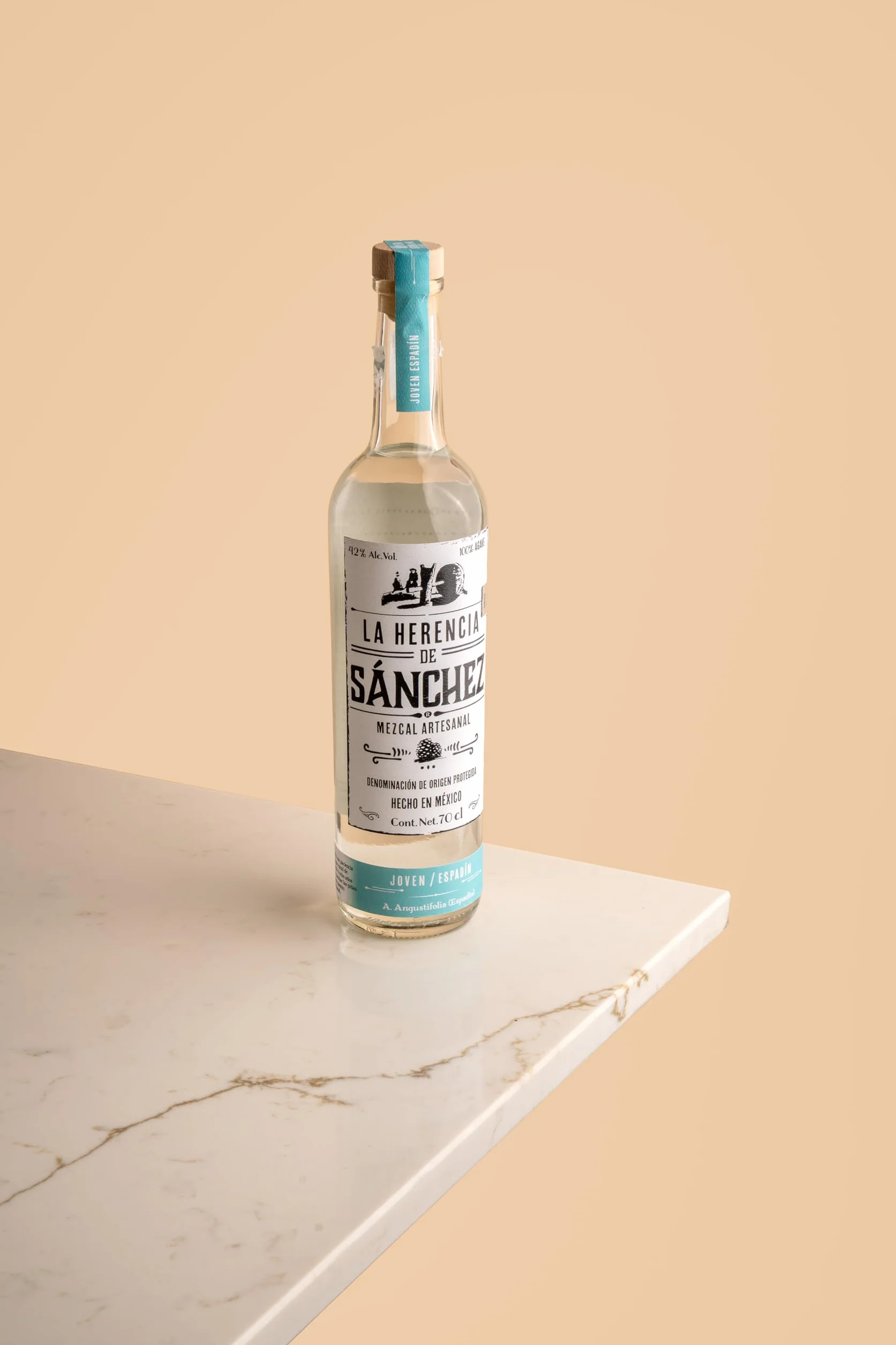 La Herencia De Sánchez Mezcal Joven Espadín