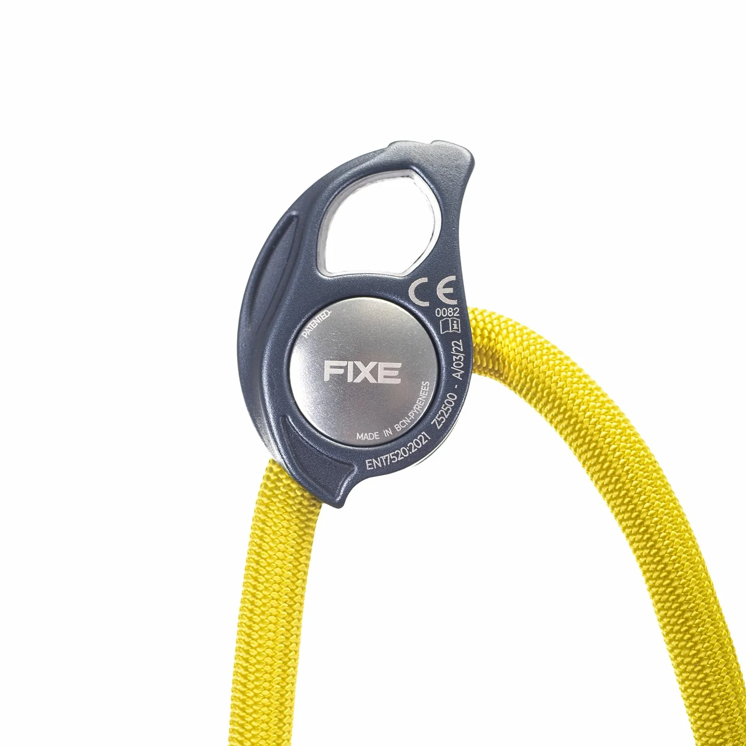 FIXE Manso Cabo Dinámico Regulable para Escalada y Alpinismo, Bloqueador de Cuerda con Ajuste Preciso, Cuerda Full Dry 9mm, Certificación CE EN17520