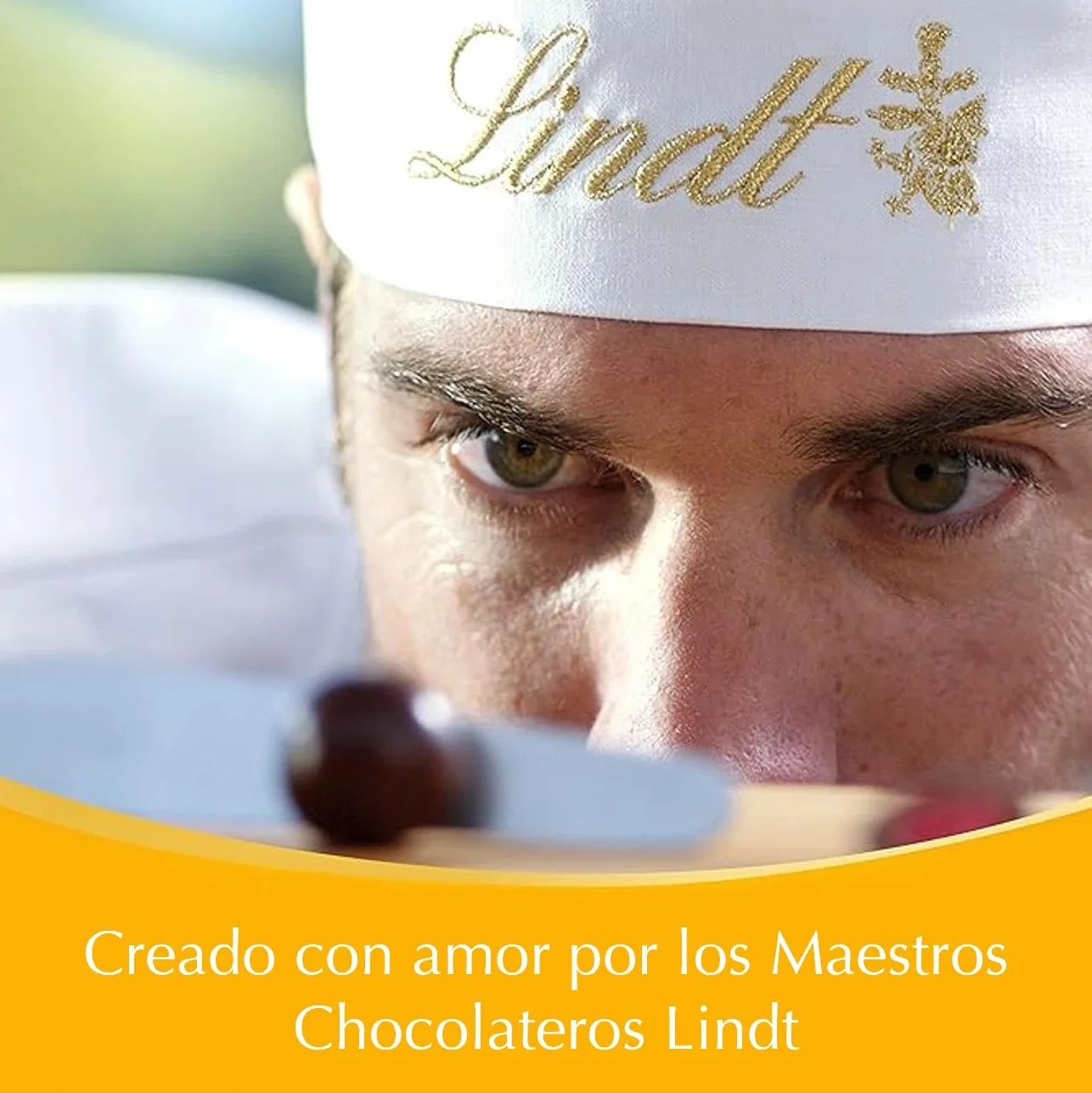 Lindt Sensation Crispy Maíz Tostado, bolas de chocolate con leche rellenas de maíz tostado, snack de chocolate Lindt, grageas de chocolate intenso y suave, 140g
