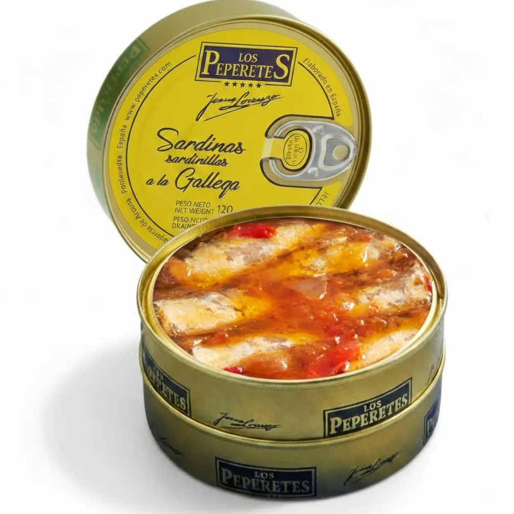 Pack Gourmet Marisco Gallego con Vino Terras Gauda Pulpo al Pimentón Zamburiñas Sardinillas Lote Delicatessen