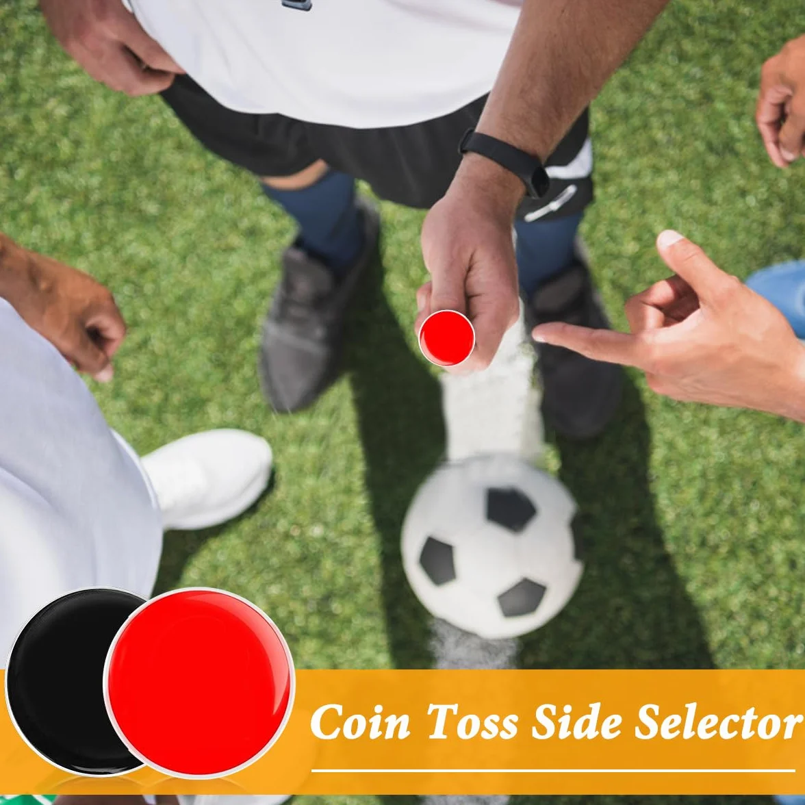 Kit de Tarjetas de Árbitro de Deportes, Rojas y Amarillas, Silbato, Banderas para Fútbol Escolar