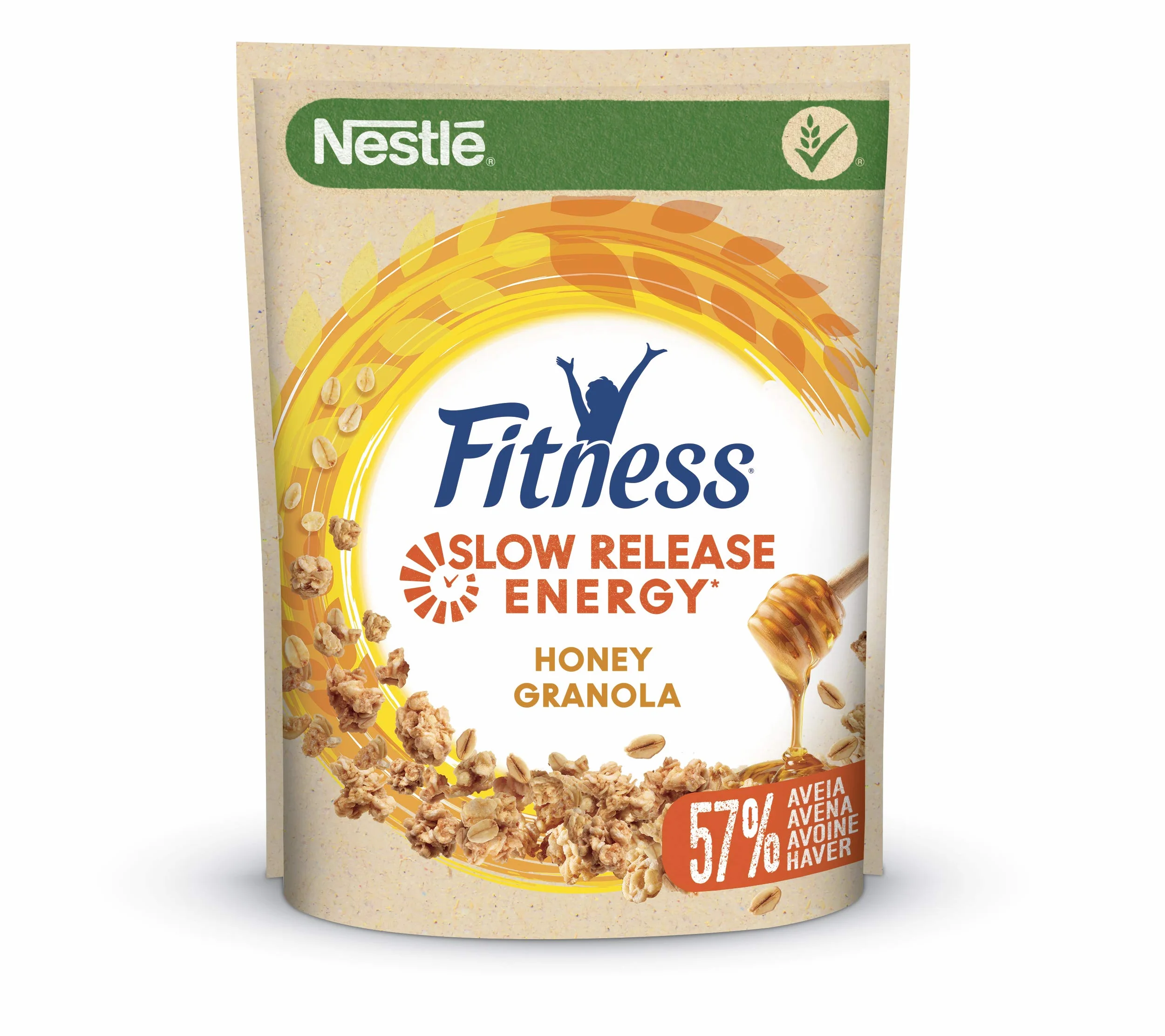 Granola Nestlé Fitness Miel - 7 paquetes de 300 g