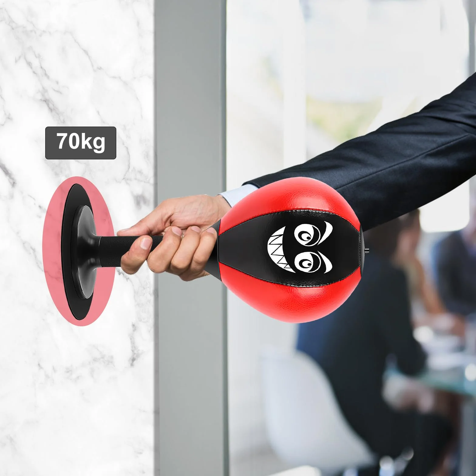 Rage Bag Punchingball Mesa Oficina con Ventosa Bolsa de Boxeo Escritorio