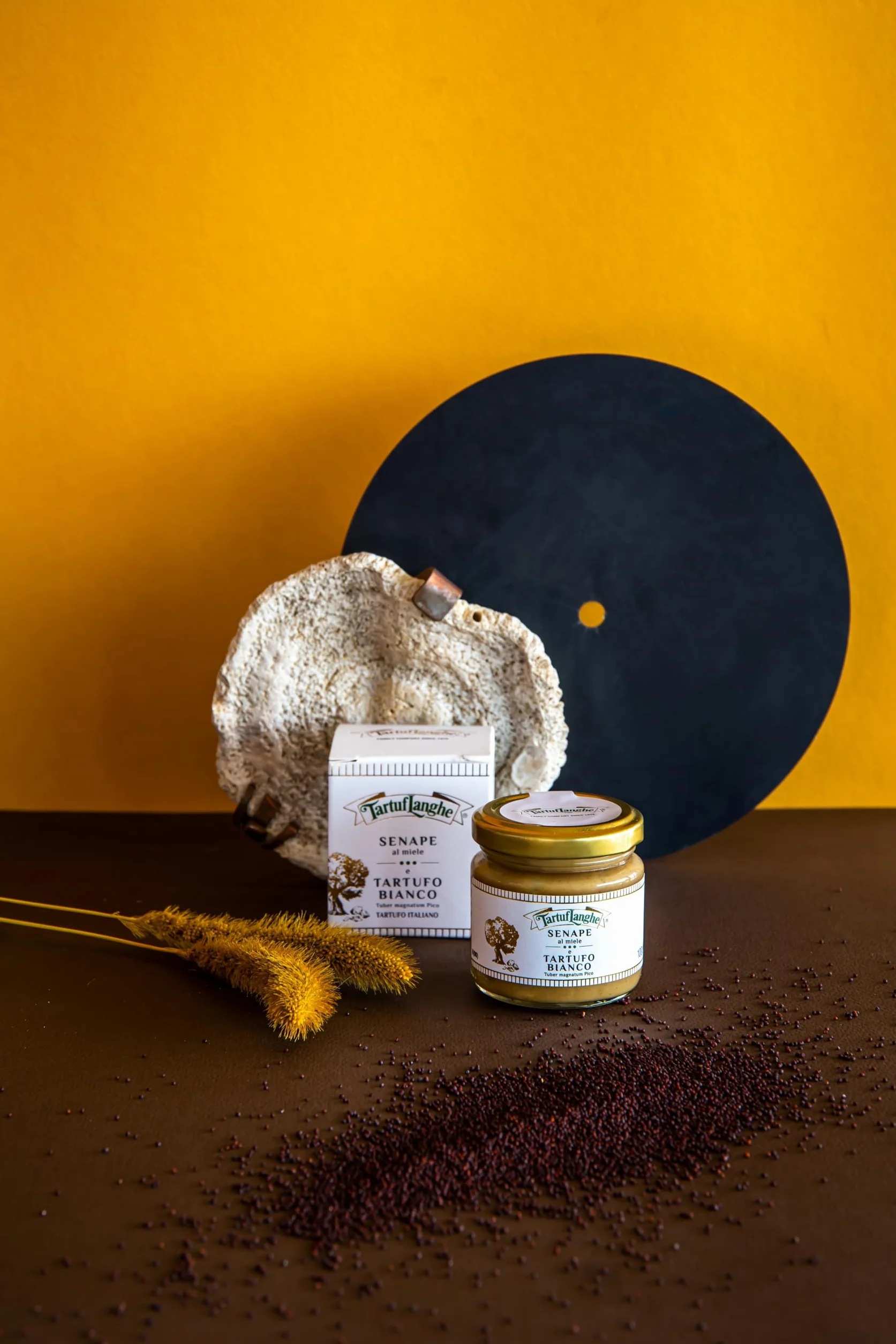 Mostaza con miel y trufa blanca 100 g