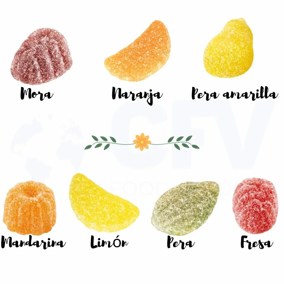 Fida Auténtica Fruta Italiana-Sabores Surtidos, Caja De 3 Kilos Y 15 Bolsitas De Plástico Para Su Reenvasado