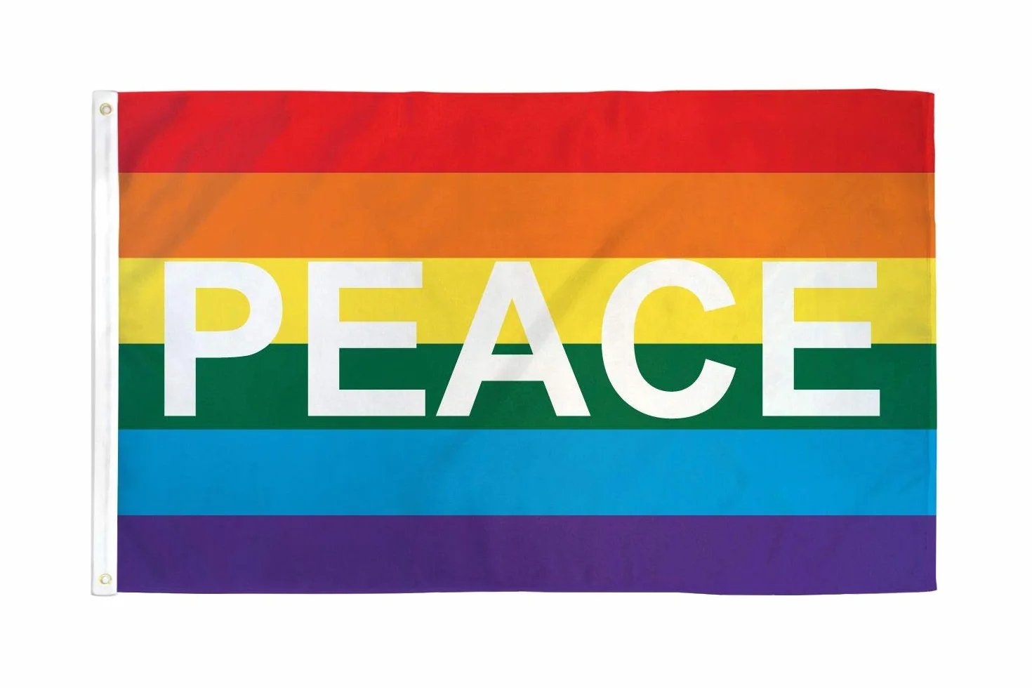 AZ FLAG Bandera Arco Iris Paz 150x90cm Rainbow Peace Flag