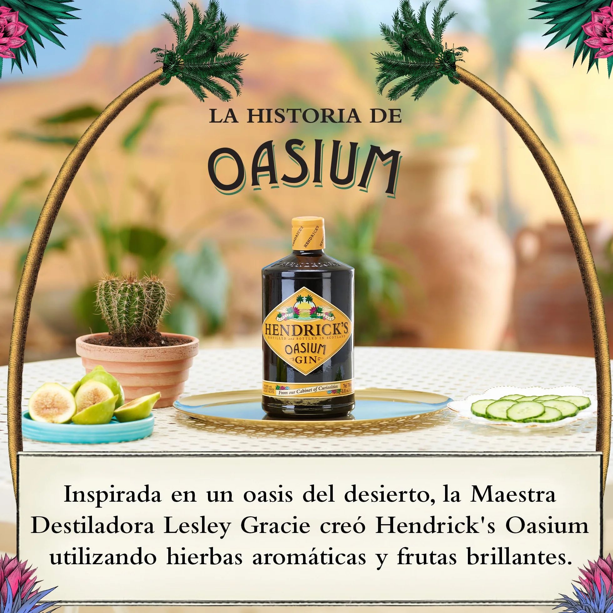 Hendrick’s Oasium Gin, Edición Limitada, 70cl