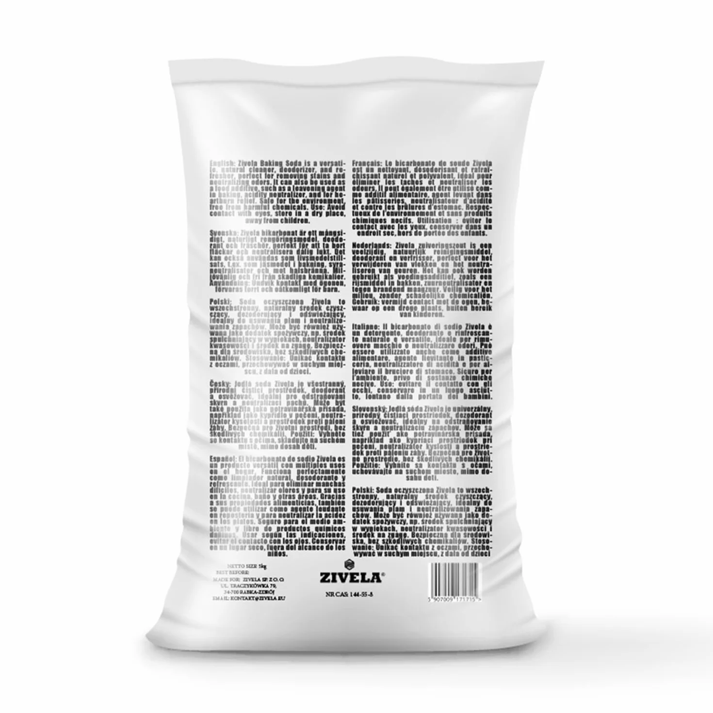 Bicarbonato de sodio en polvo, 10 kg, bicarbonato de sodio, sal sódica, 2 x 5 kg de bicarbonato de sodio E500 100% puro, calidad alimentaria