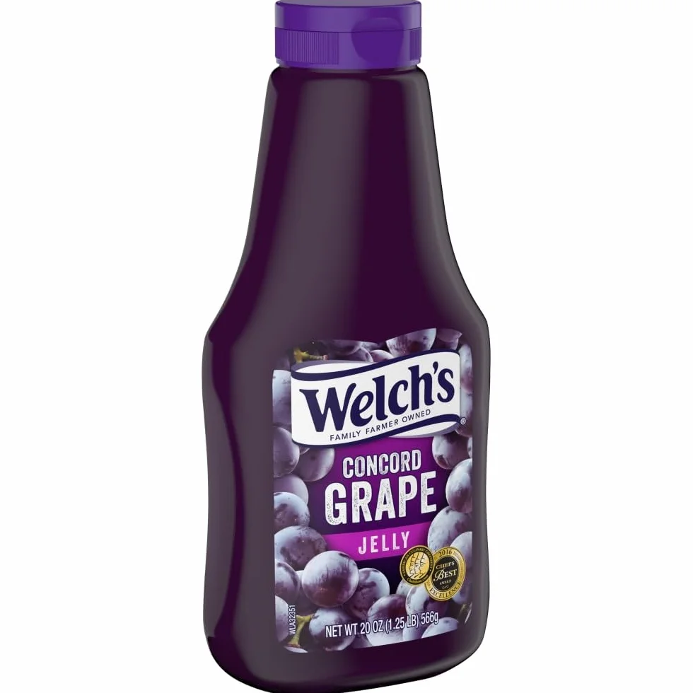 Welchs Grape Jelly Large 567g Squeezable Welch's