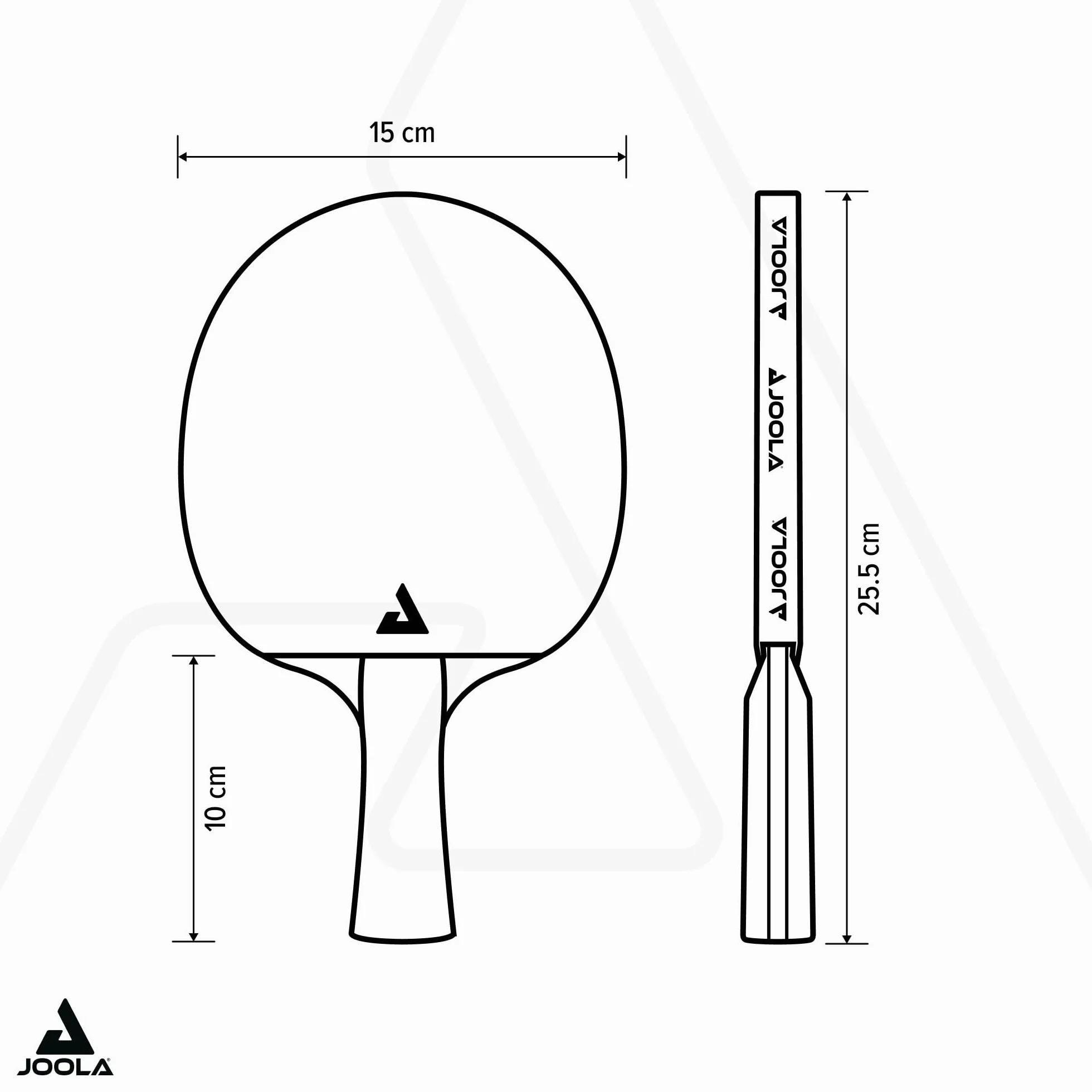 Joola Raqueta de Tenis de Mesa Multicolor Team Premium