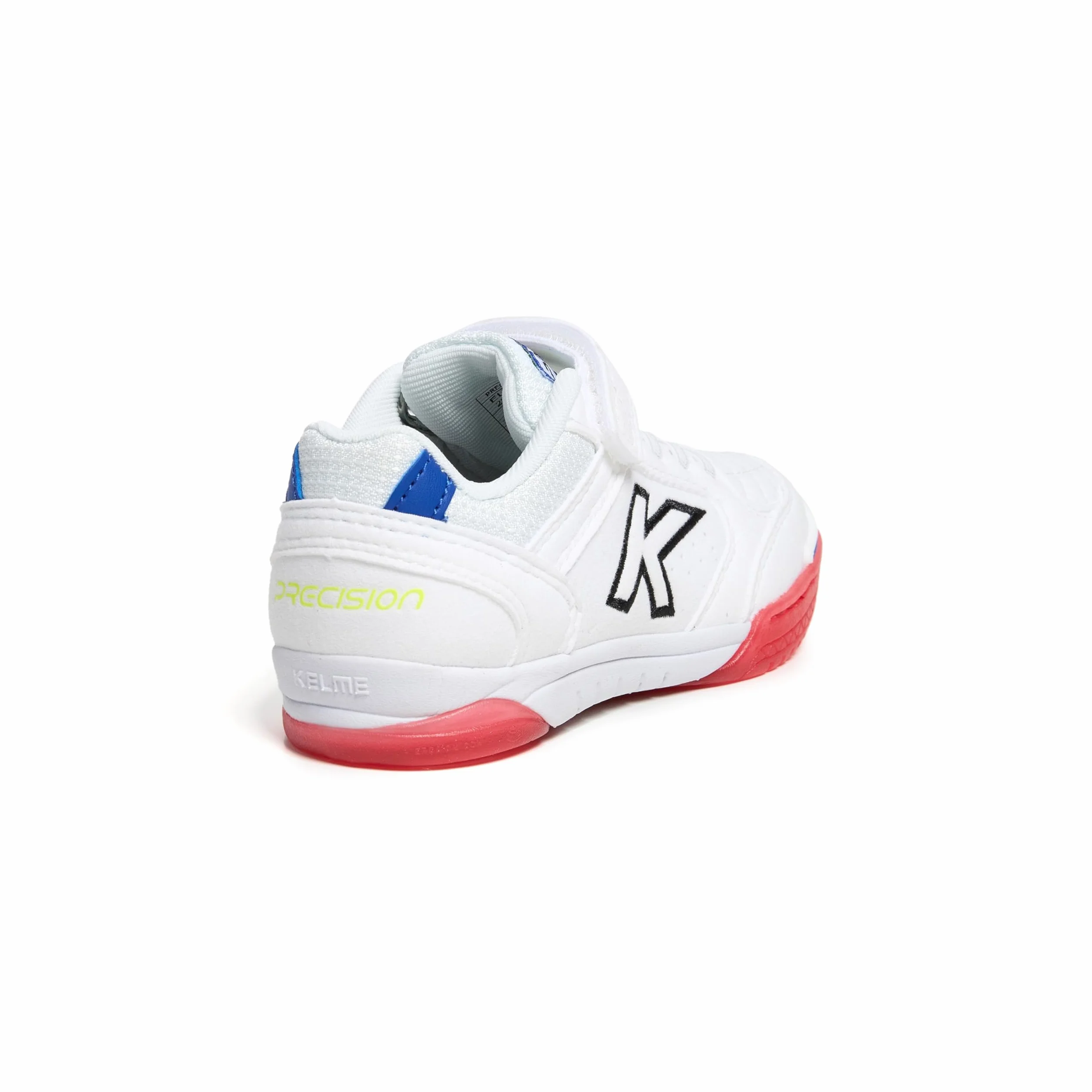 Zapatillas de fútbol sala niño Precision Elastic blanco