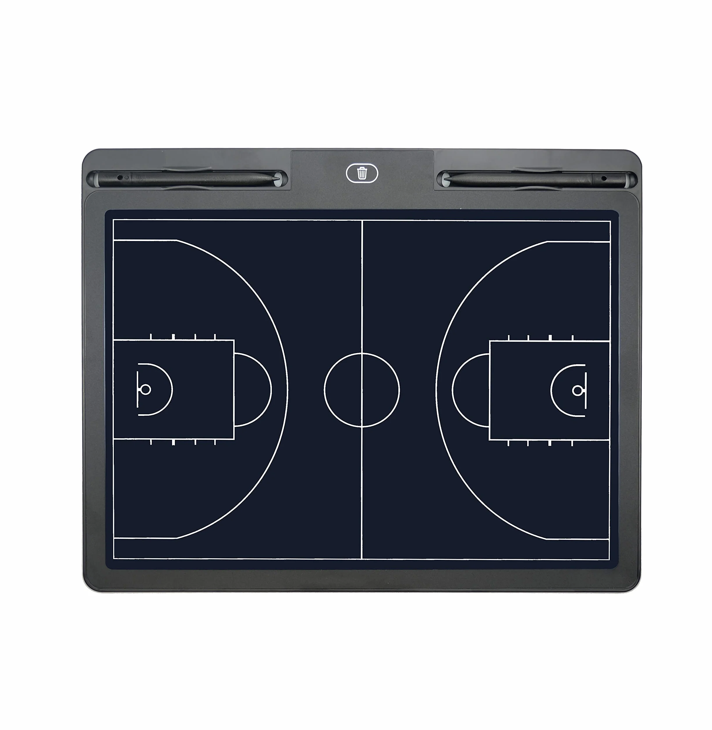 Pizarra Entrenador de Baloncesto Electrónico LCD Digital Carpeta Táctica con Lápiz