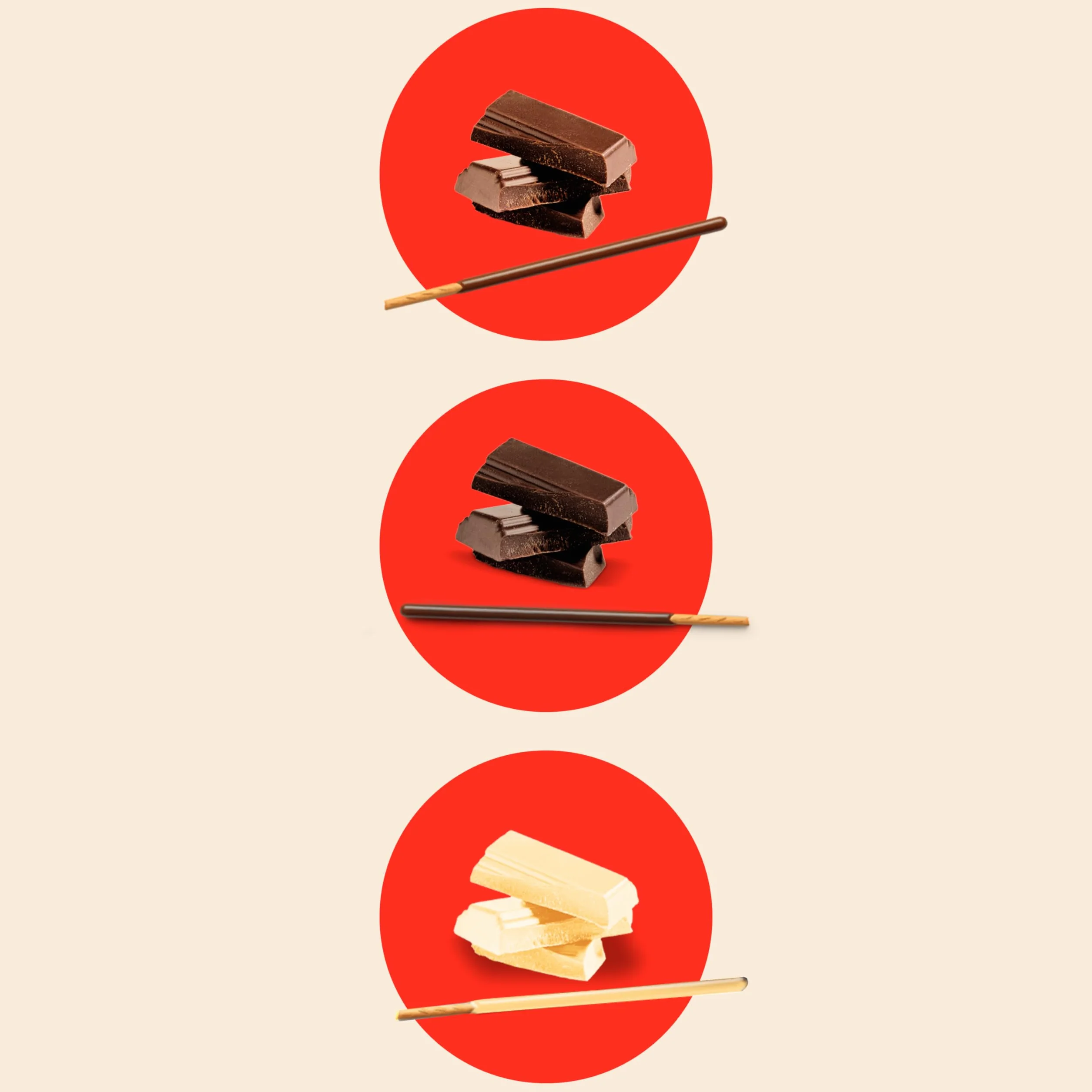Mikado - Palitos De Galleta Chocolate Negro