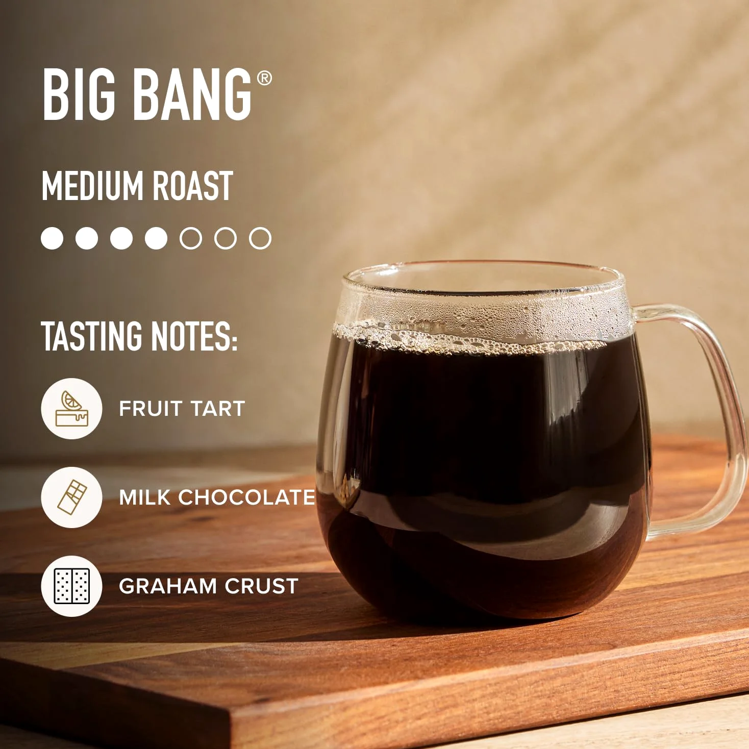 Peet's Coffee Big Bang - Café molido de tostado medio, 10.5 onzas
