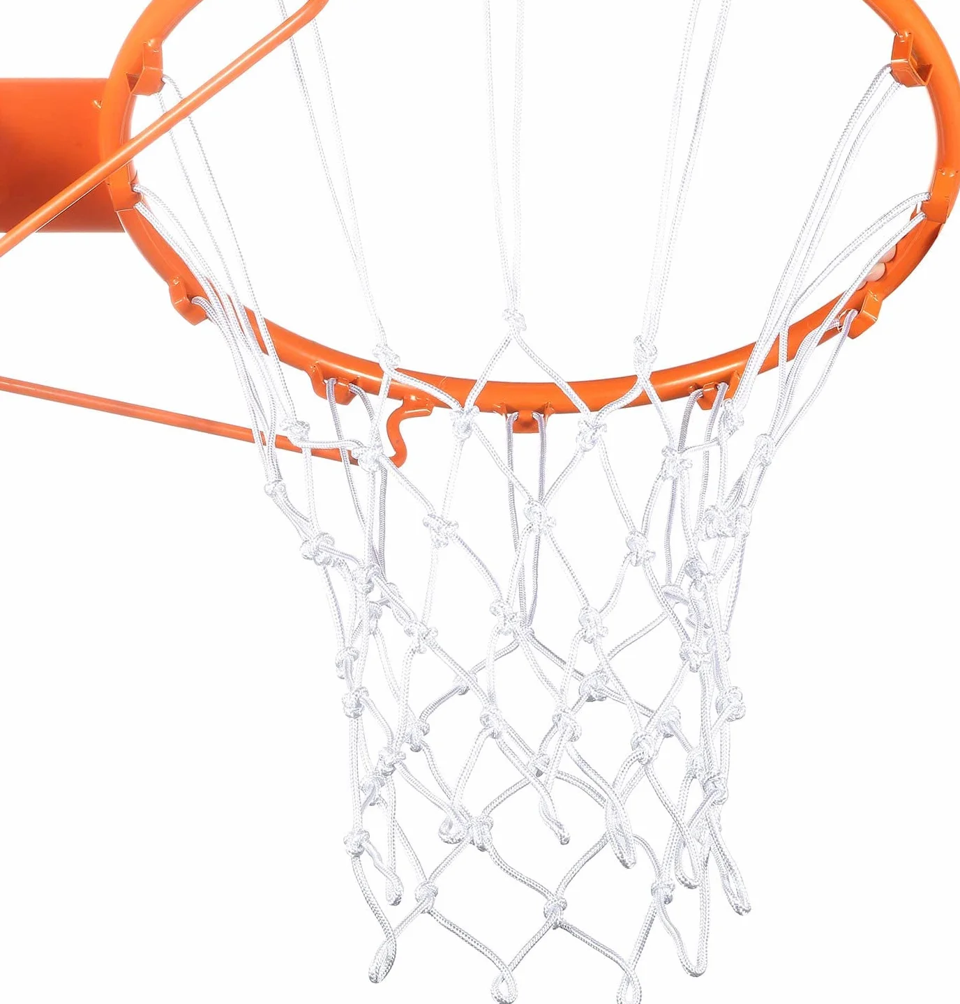 Red para Canasta de Baloncesto Basket 12 Bucles Tamaño Reglamentario para Cestas Estándar Aro de 12 Ganchos