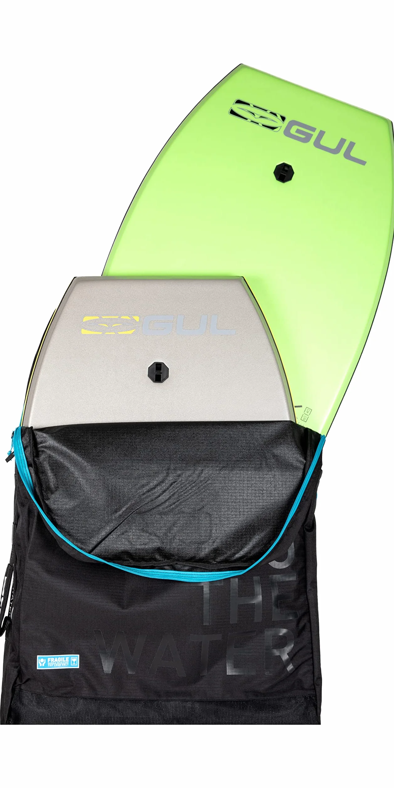 GUL 2022 Arica Bodyboard Bag Black/Silver