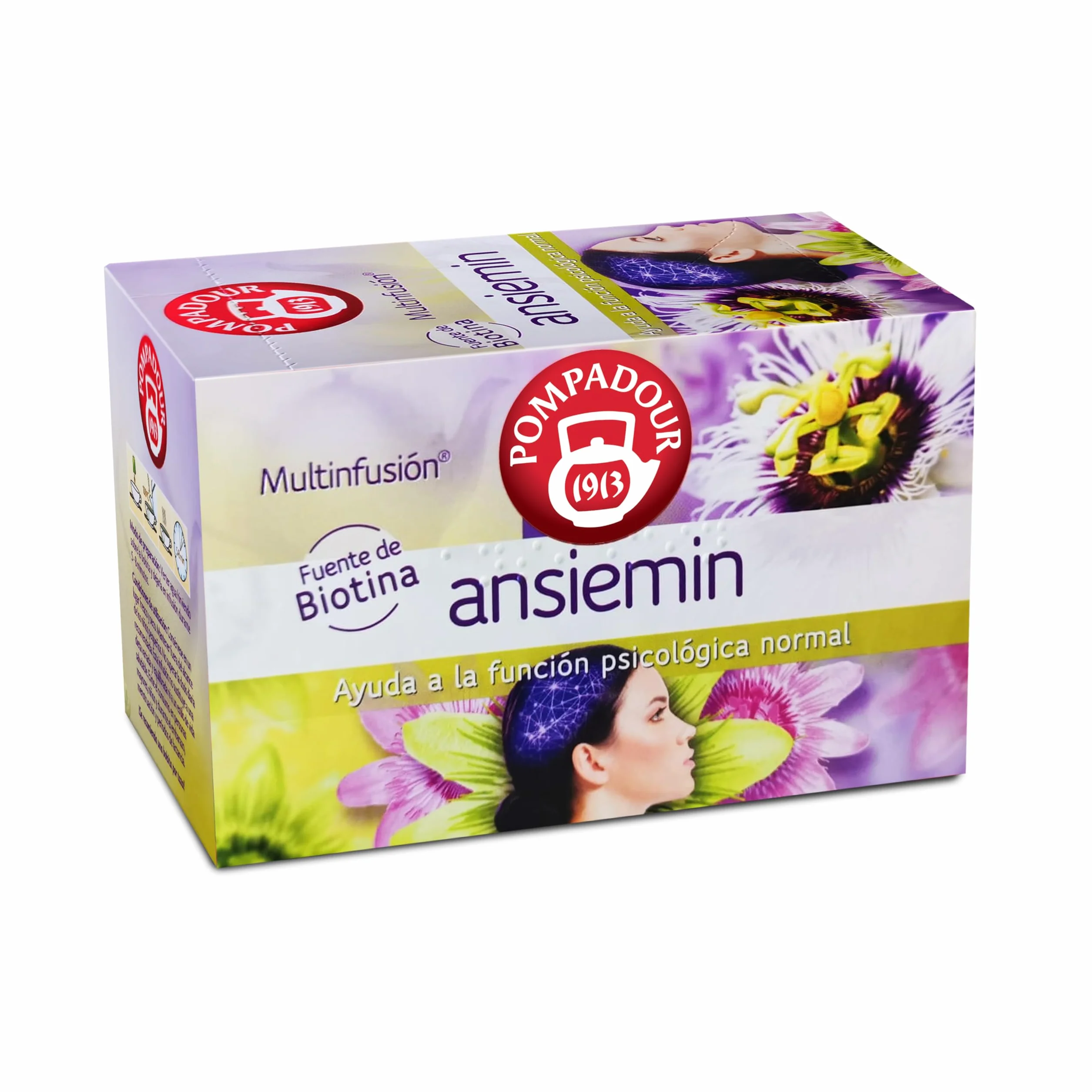 Pompadour Infusión Ansiemin, 20 uds