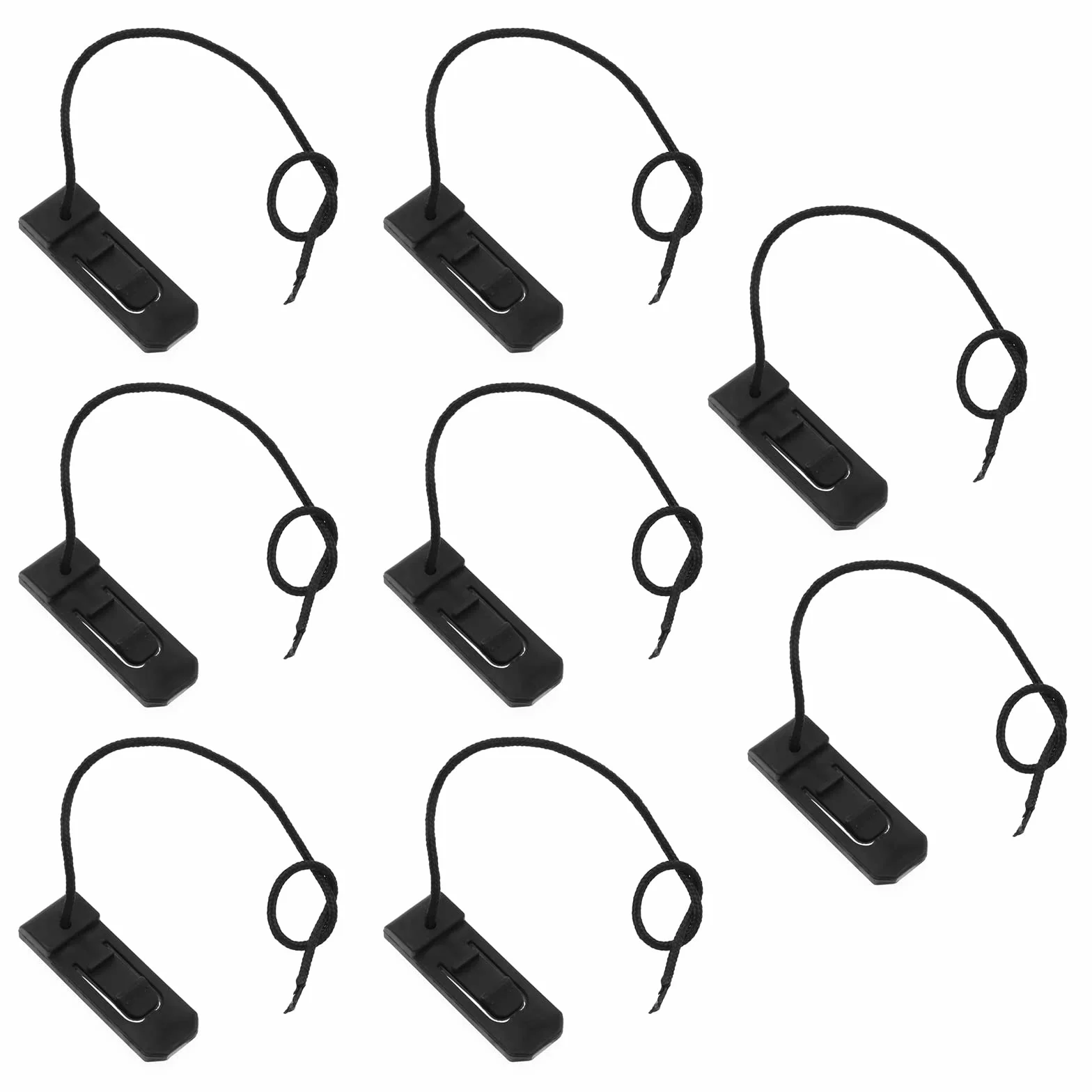 Abrazaderas para tabla de surf, clips de aleta, 42 x 14,5 x 6 mm