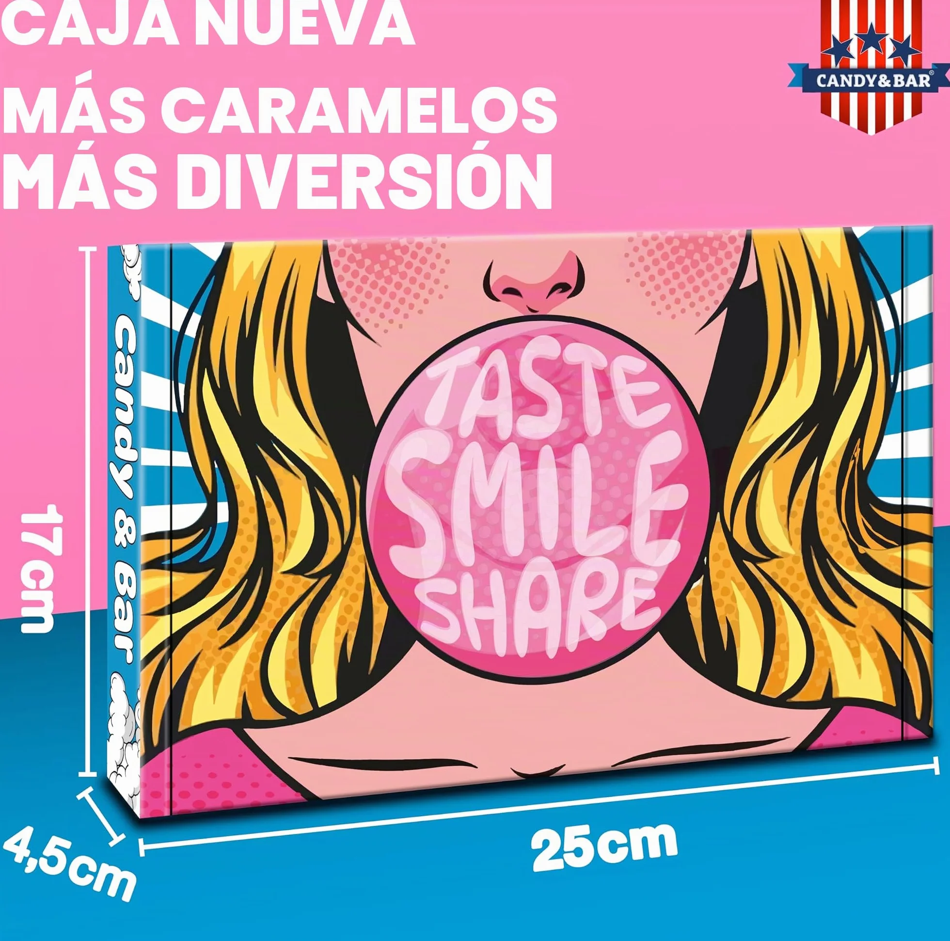 Crazy Sour Box – Importación de Estados Unidos – Idea de regalo perfecta – Top ventas – Regalo de cumpleaños, Pascua – dulces de Estados Unidos – Best Products.