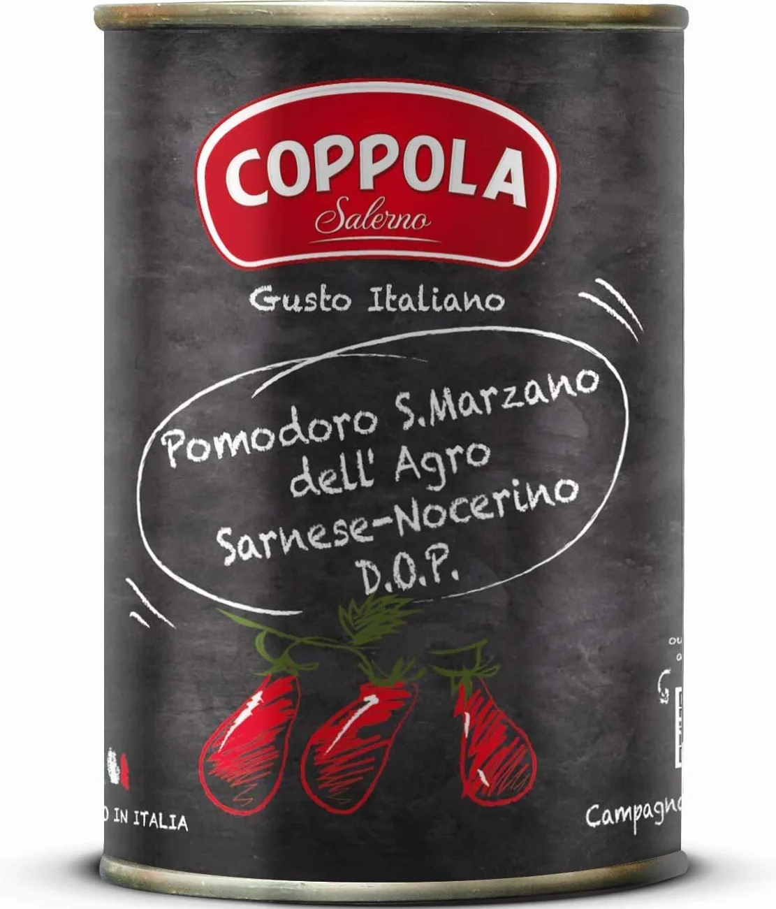 Coppola Tomates San Marzano DOP 400g (Caja de 12)