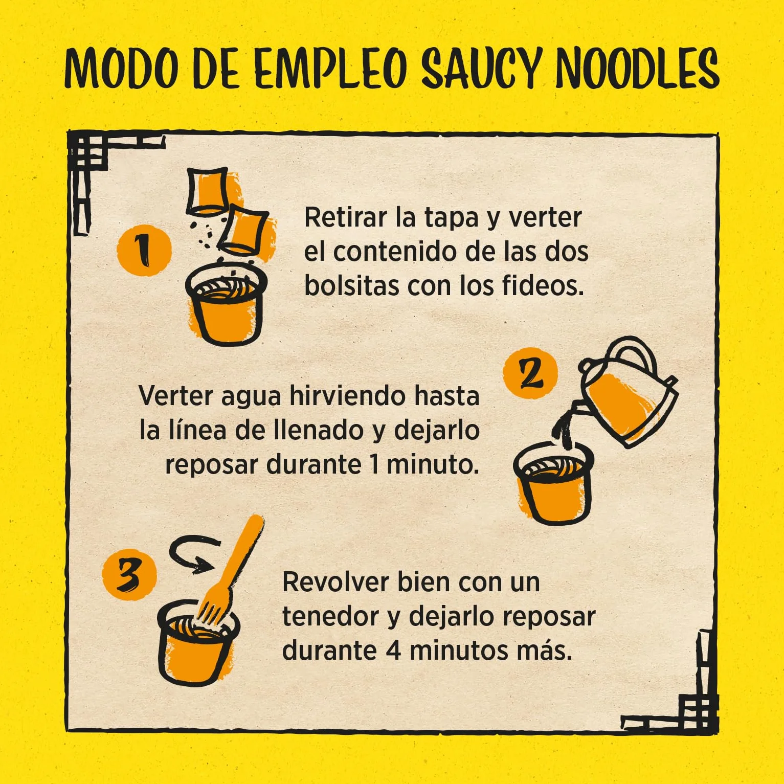 MAGGI Saucy Noodles Asia Sweet Chili Vaso - Pack de 8 x 75g