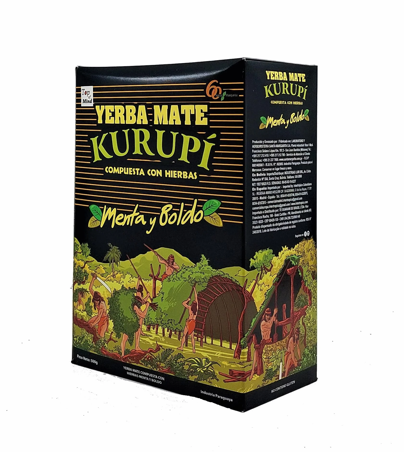Yerba Mate Antiacida Compuesta Especial. Digestiva - 500 G