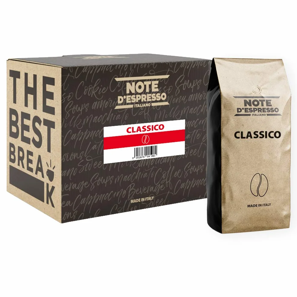 Note d'Espresso - Clásico - Café en Grano - 2 x 1 kg