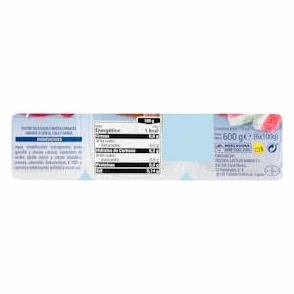Gelatina 0% azúcar sabor cereza, cola y sandía Hacendado 12 ud. x 100 g Pack 12