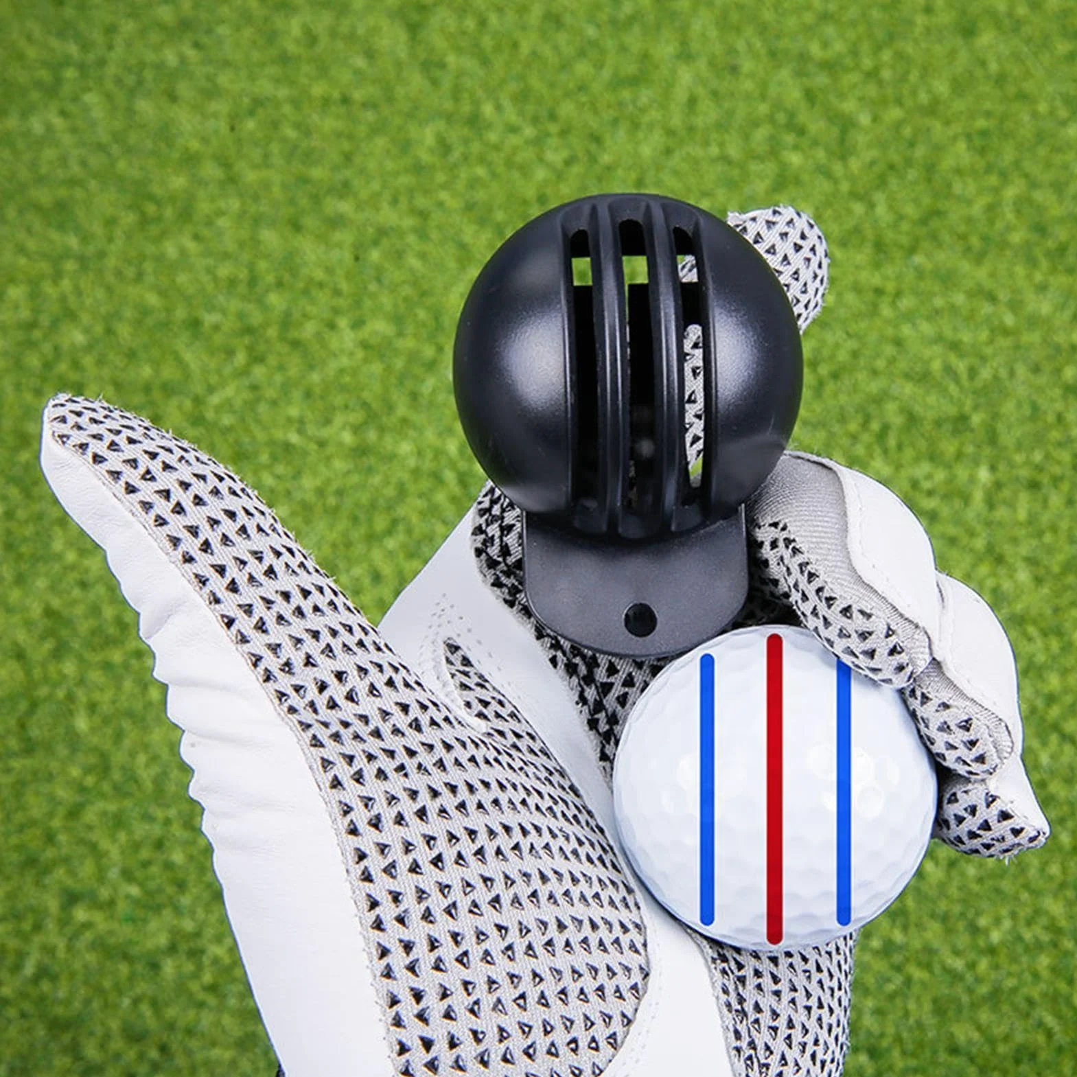 Golf Ball Alignment Tool Kit Line Drawing Marking Template