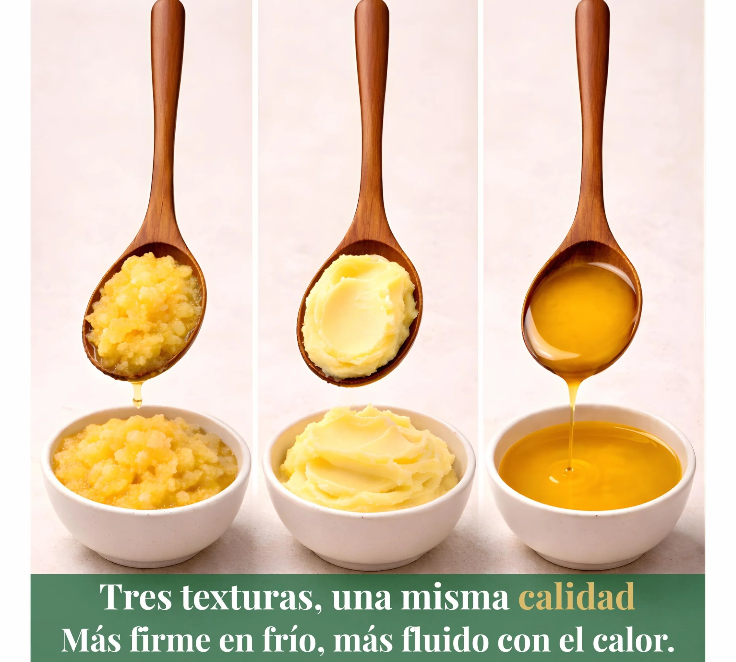 Mantequilla Clarificada Premium 100% Natural - Pure Ghee - Keto Friendly, Alto Punto de Humo, Sin Gluten - Ideal para Cocina Saludable - Laborawi (1 Kg)