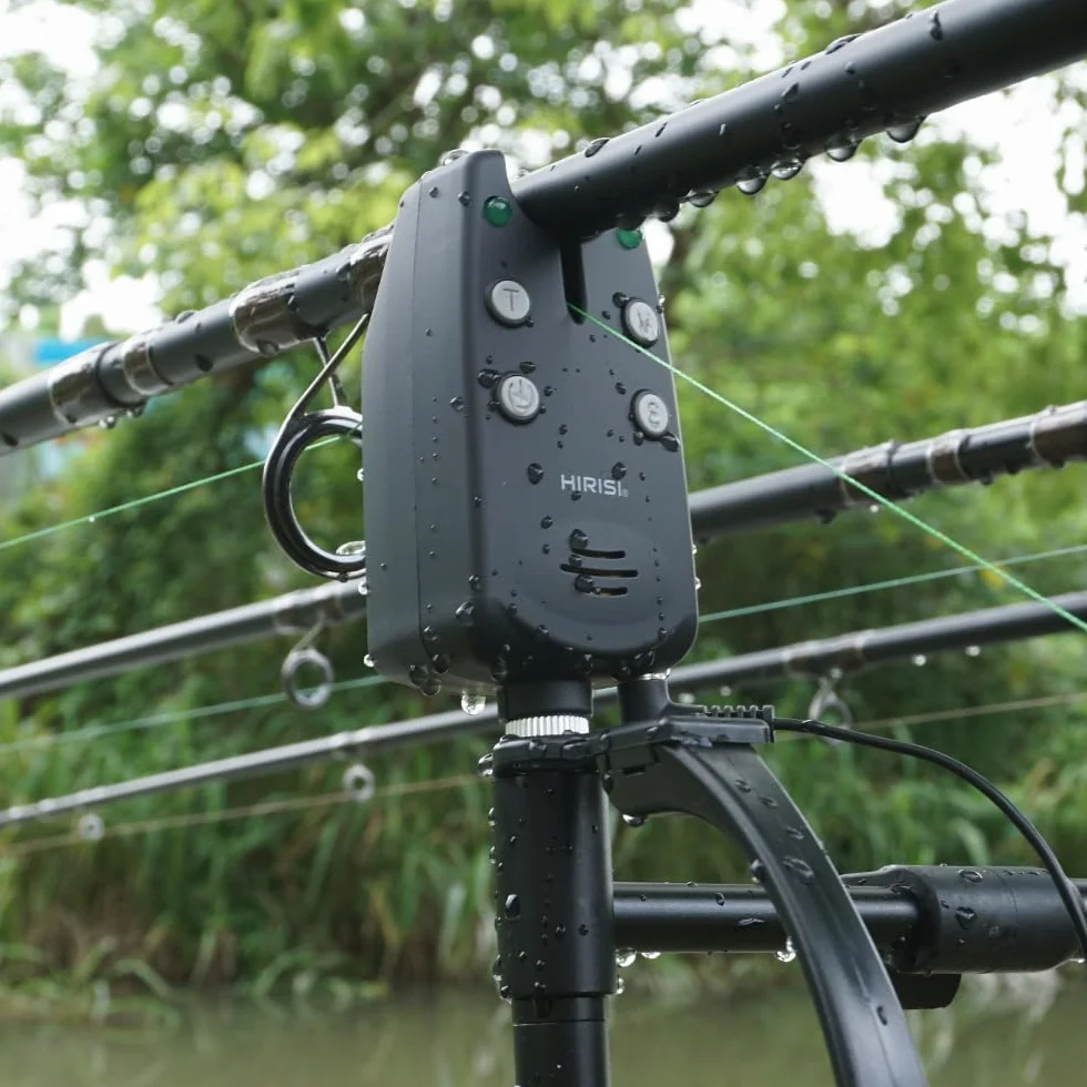 Hirisi Tackle Juego de alarma de pesca inalámbrica B1236