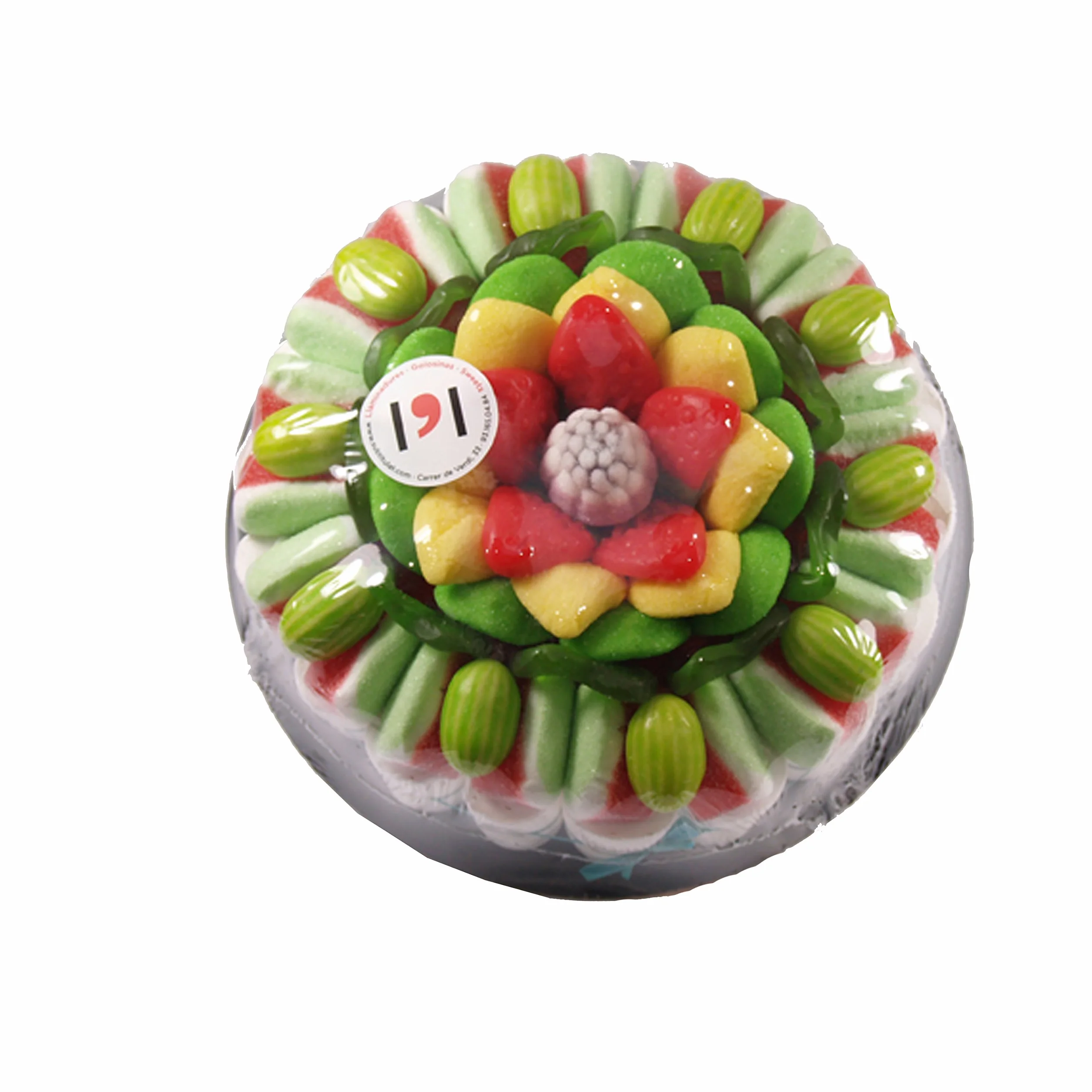 Tarta de golosinas - Fruit 22 cm