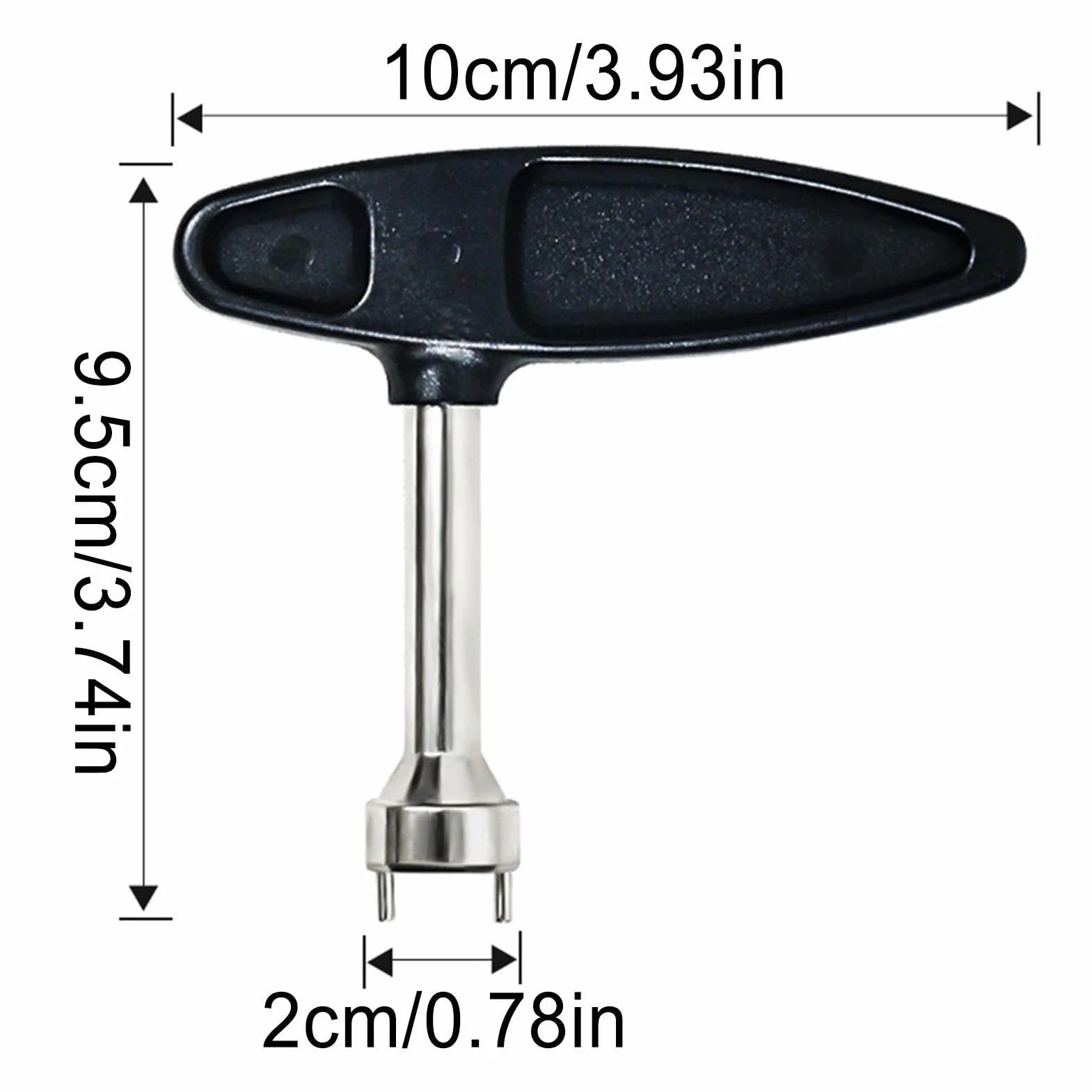Llave para tacos de golf portátil, extracción eficiente y reemplazo rápido