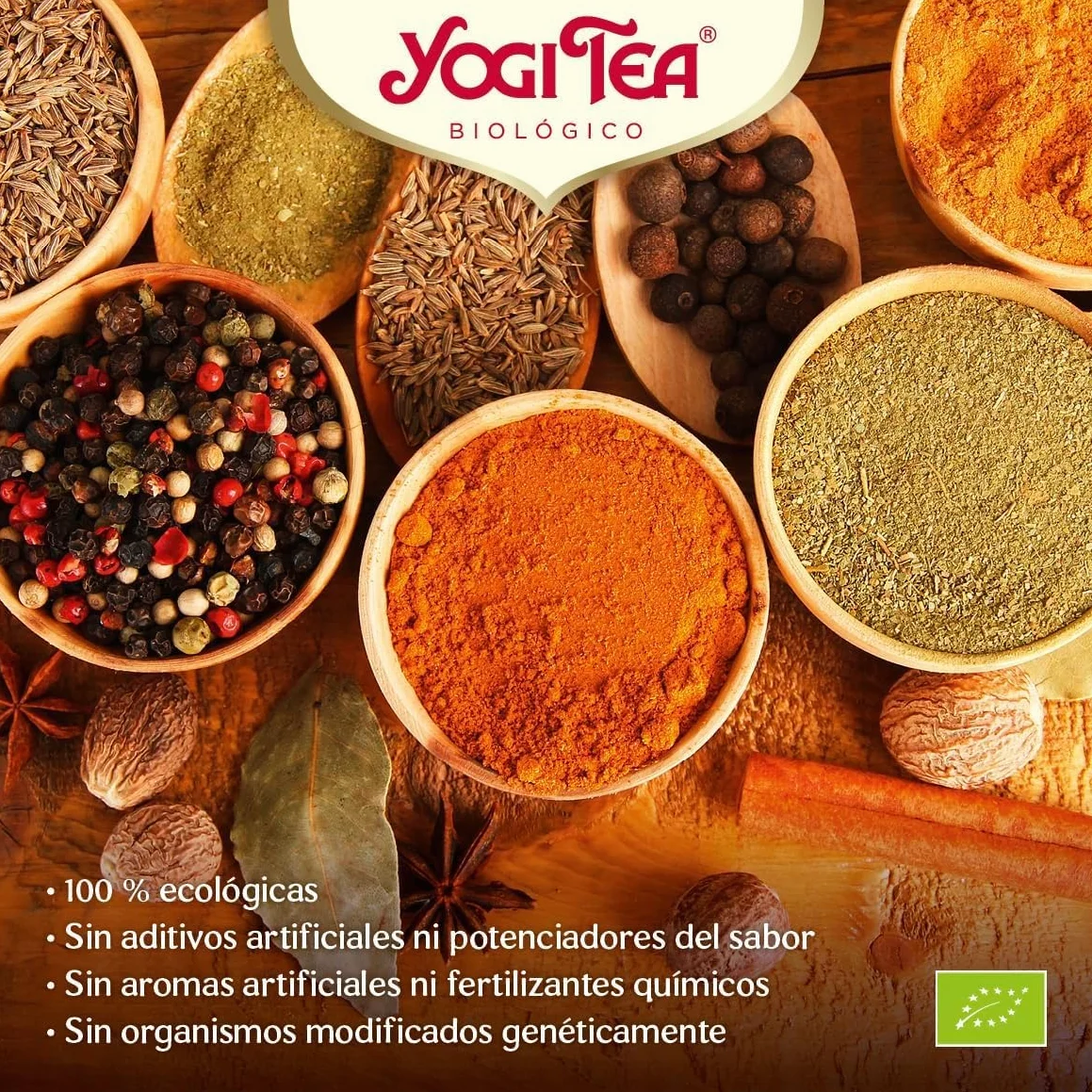 YOGI TEA FRUTOS ROJOS con vainilla 17infusiones BIO