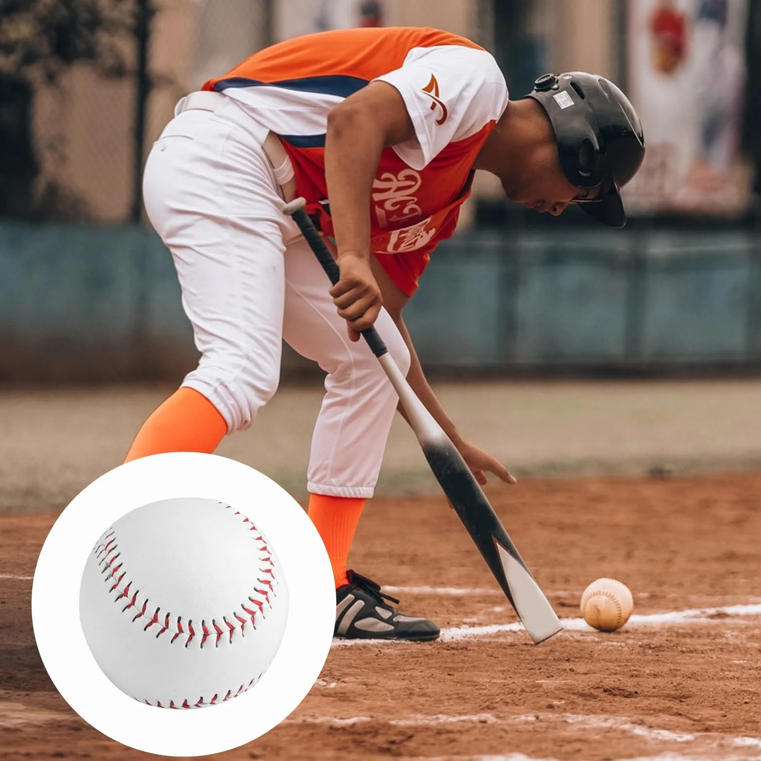 Pelotas de béisbol de 9 pulgadas cosidas a mano, PU, núcleo de goma dura y suave para adultos, entrenamiento