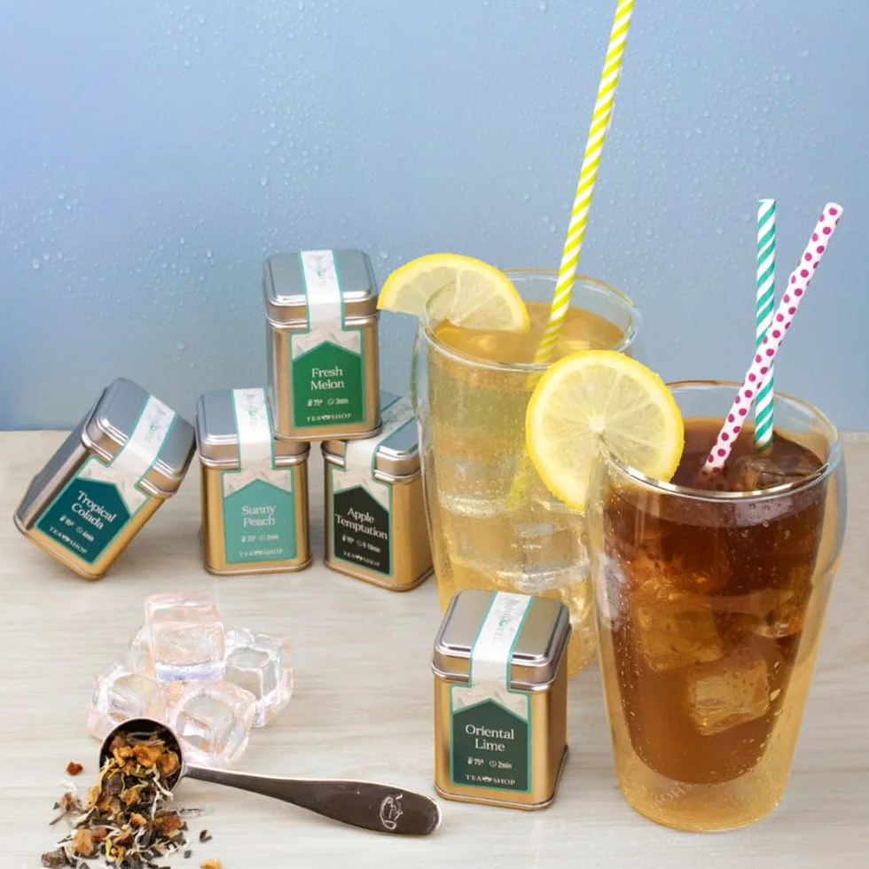 Set Iced Teas Surtido de Tés Fríos Pack Variado de 5 Sabores Refrescantes