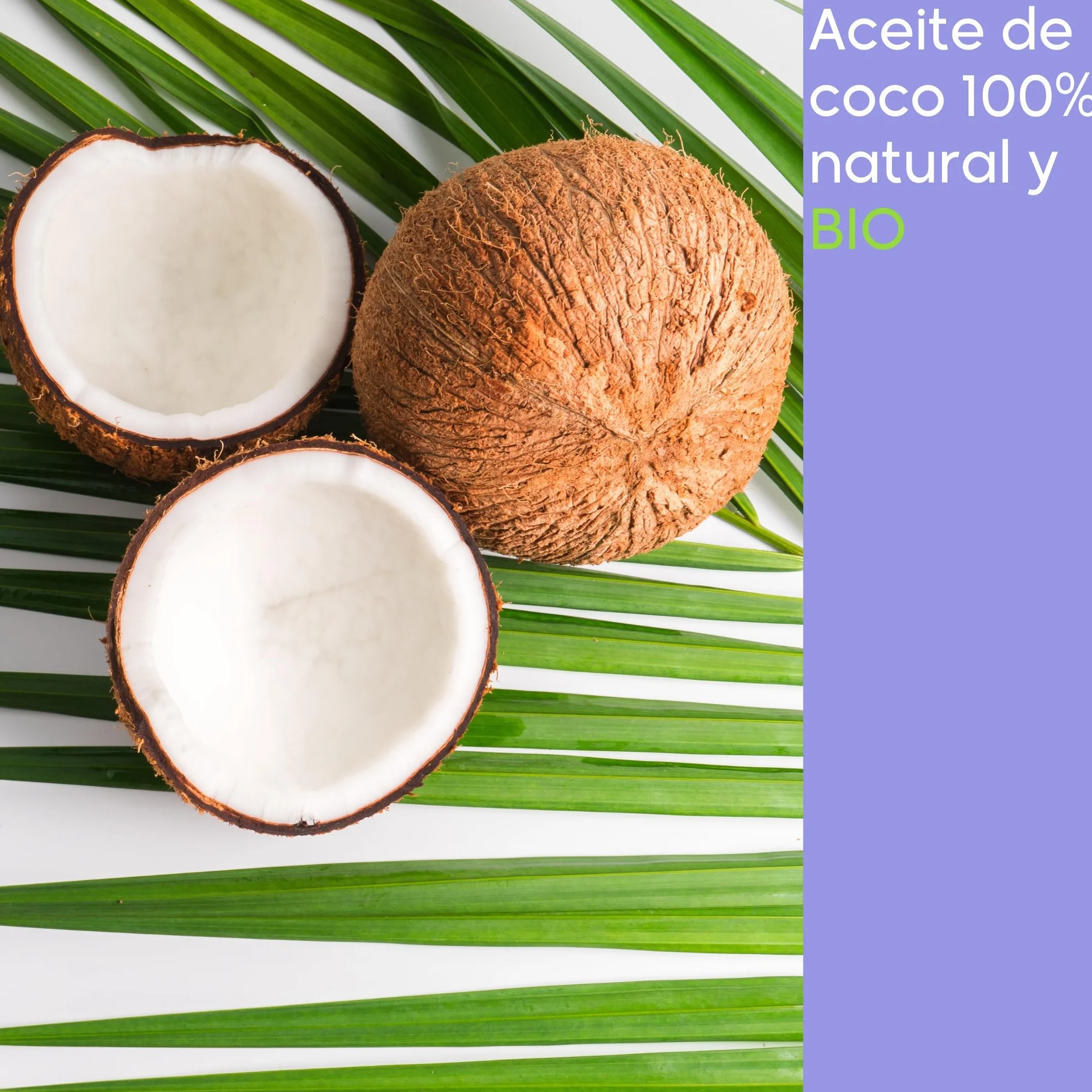 Aceite de Coco organico - Virgen extra - 1000ml