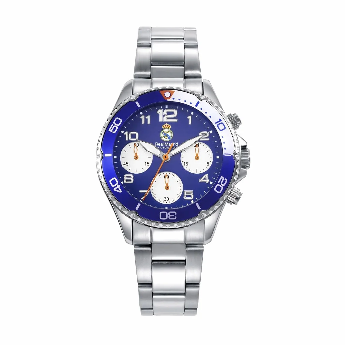 Viceroy Reloj Oficial Real Madrid Mujer Acero Inoxidable Cuarzo Esfera Azul Resistente Agua 10 ATM Cadete