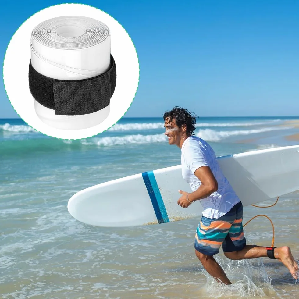 Nastro di Protezione per Tavola da Surf, Protector de Riel SUP, PVC Supporto Tavola Paddle Protezione Laterale