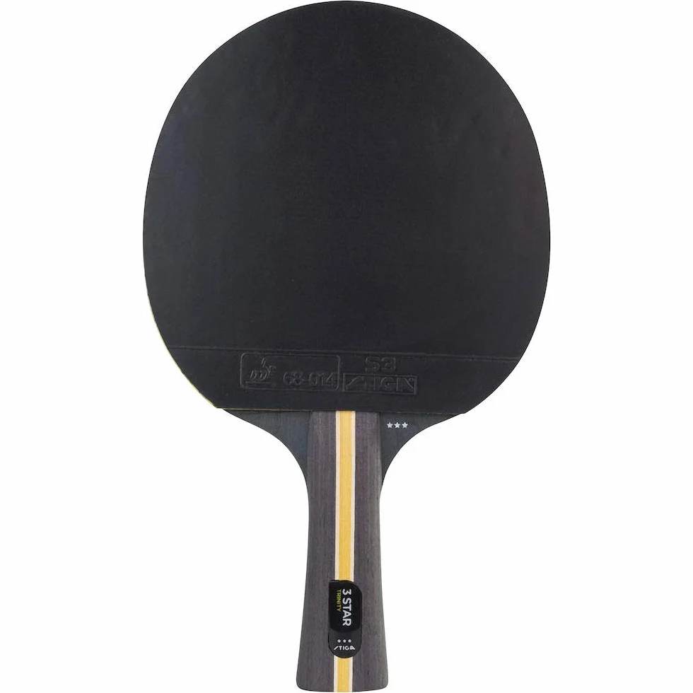 STIGA Trinity Palo de Tenis de Mesa 3 Estrellas Negro/Rojo
