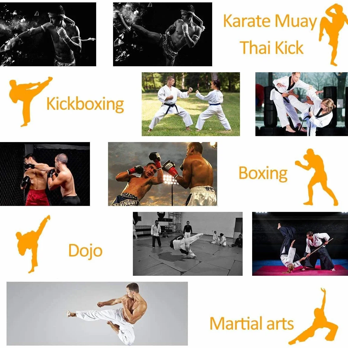 Valleycomfy Boxing Pads Kickboxing Pratzen für Kampfsport Training Muay Thai Taekwondo
