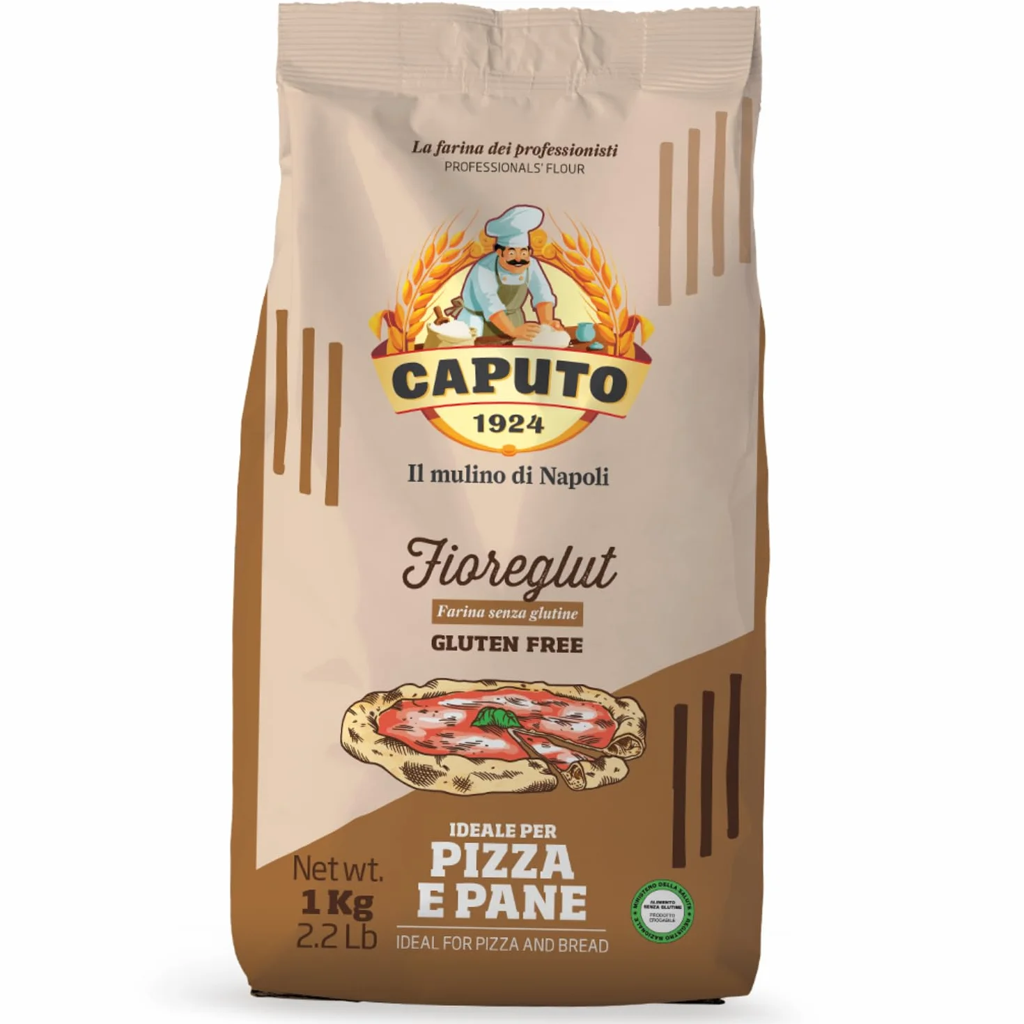 Mulino Caputo Harina Sin Gluten Fioreglut 1kg