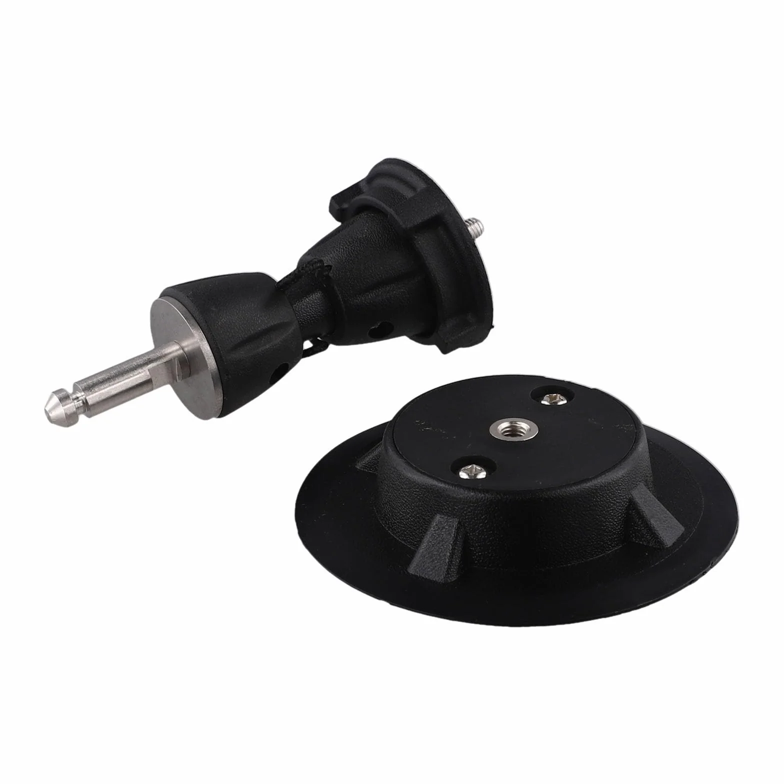Placa base de mástil de windsurf con junta de tendón de perno, base de vela perfil bajo, PVC giratorio 360°, compatible con tablas estándar